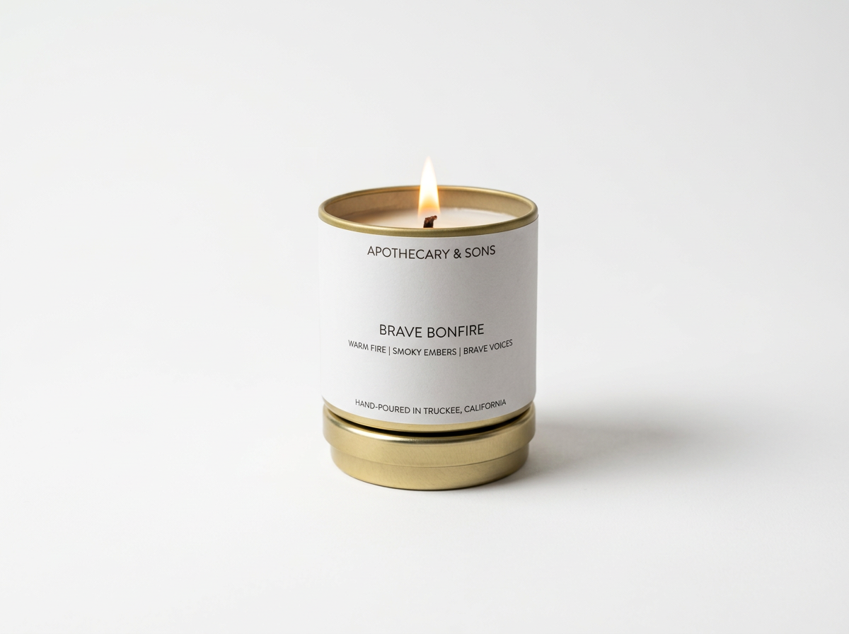Brave Bonfire Candle