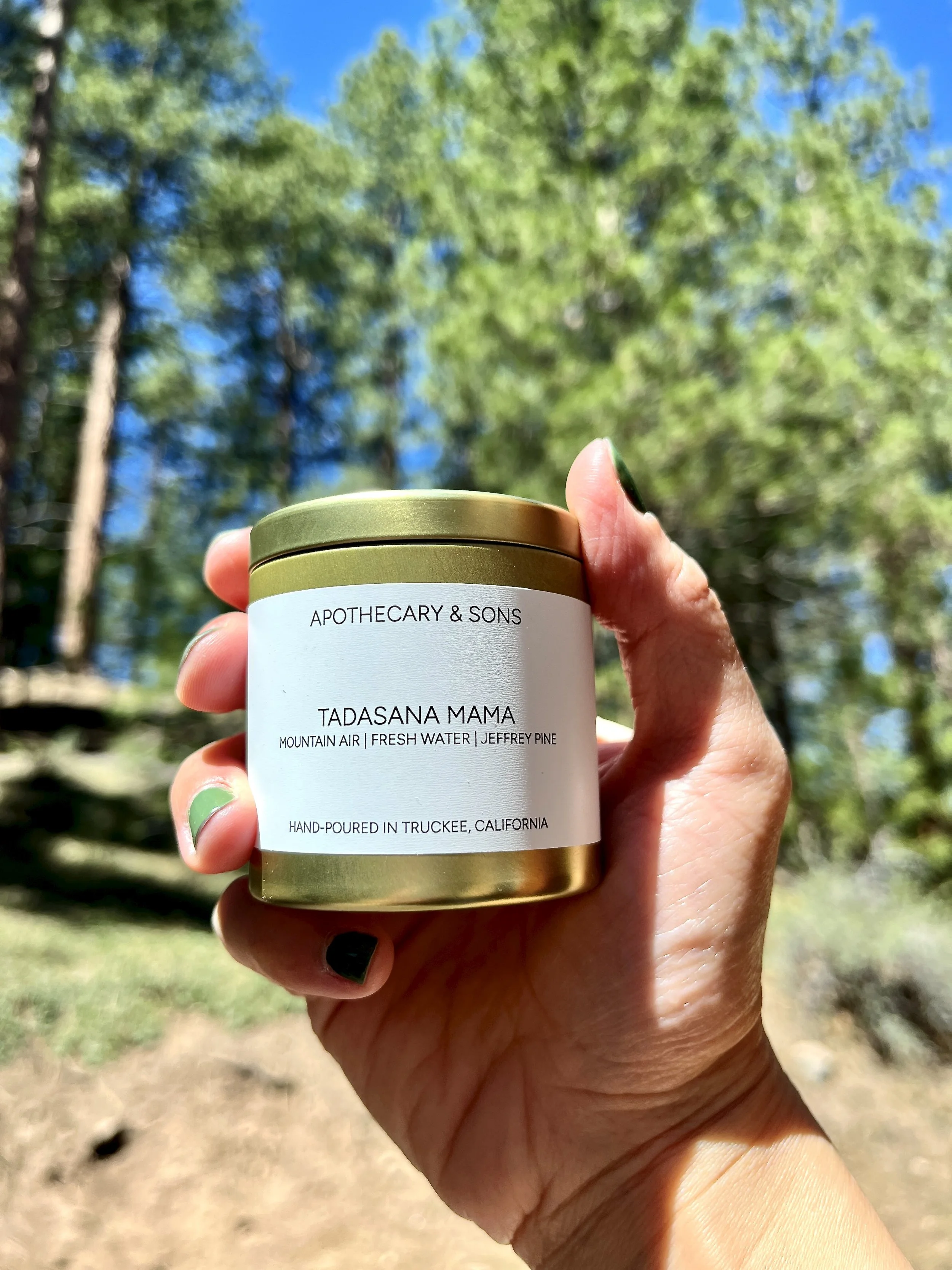 Tadasana Mama Candle