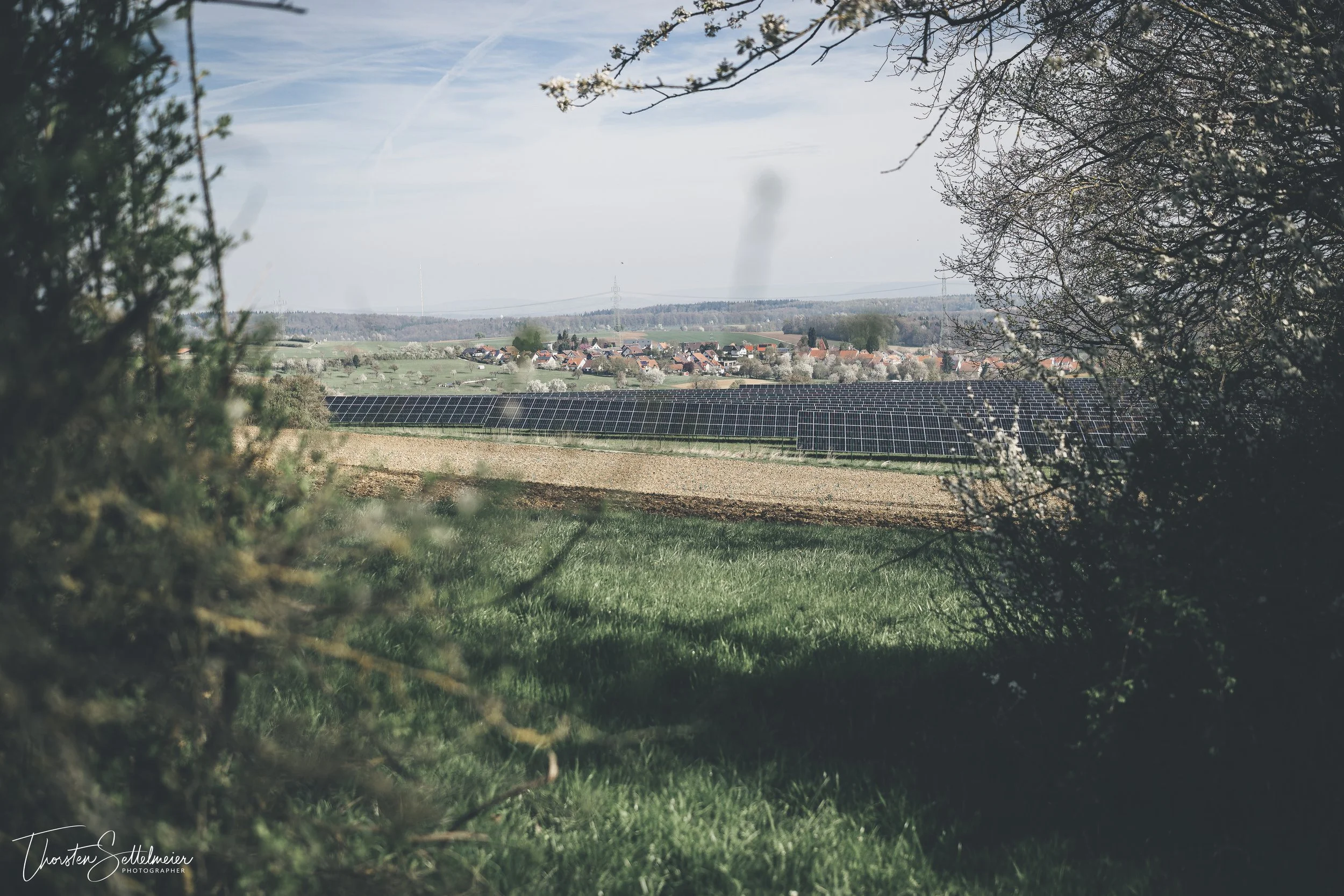 Green solar energy / Grüne Sonnenenergie