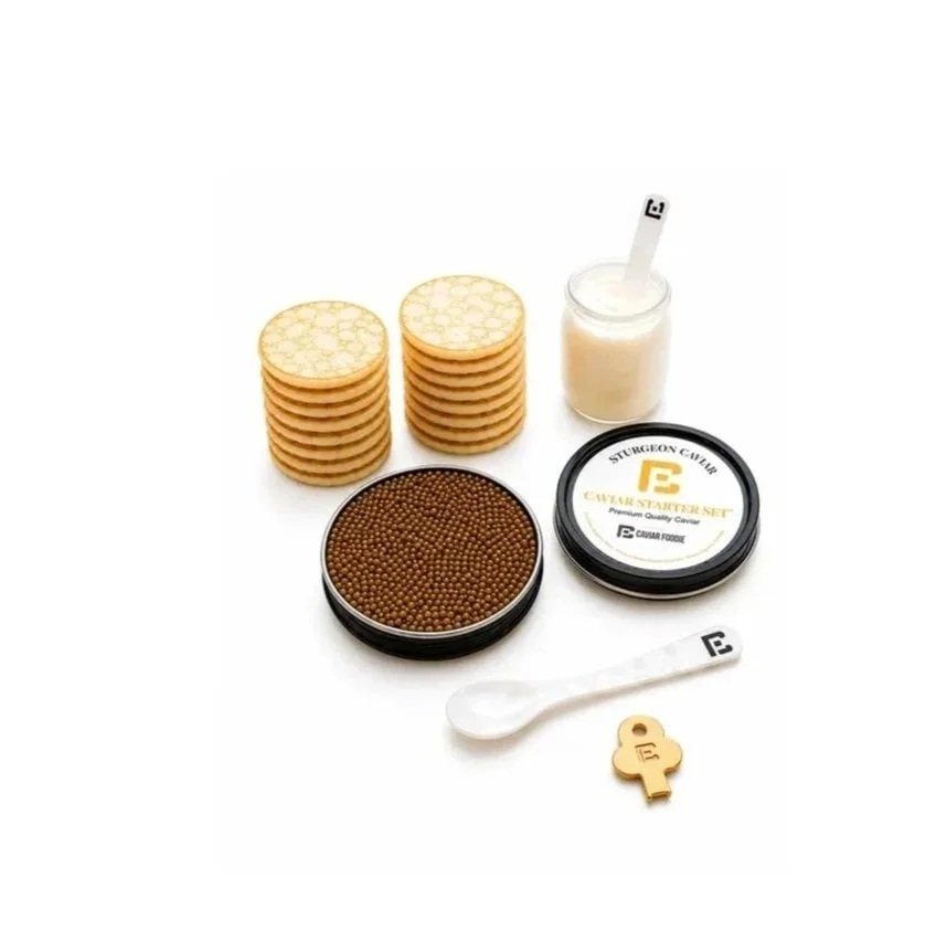 Caviar Starter Set - Caviar Foodie, Toronto, Ottawa, Vancouver, Edmonton, Calgary, Montreal, Quebec, Halifax Canada
