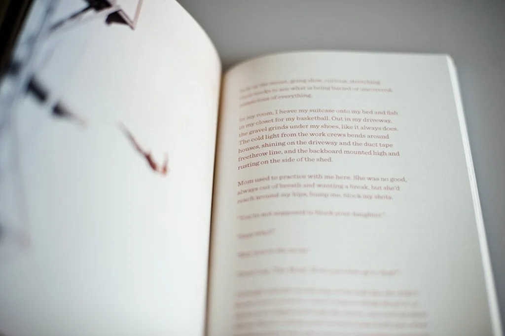 FirstTimeSheFell: Book Open