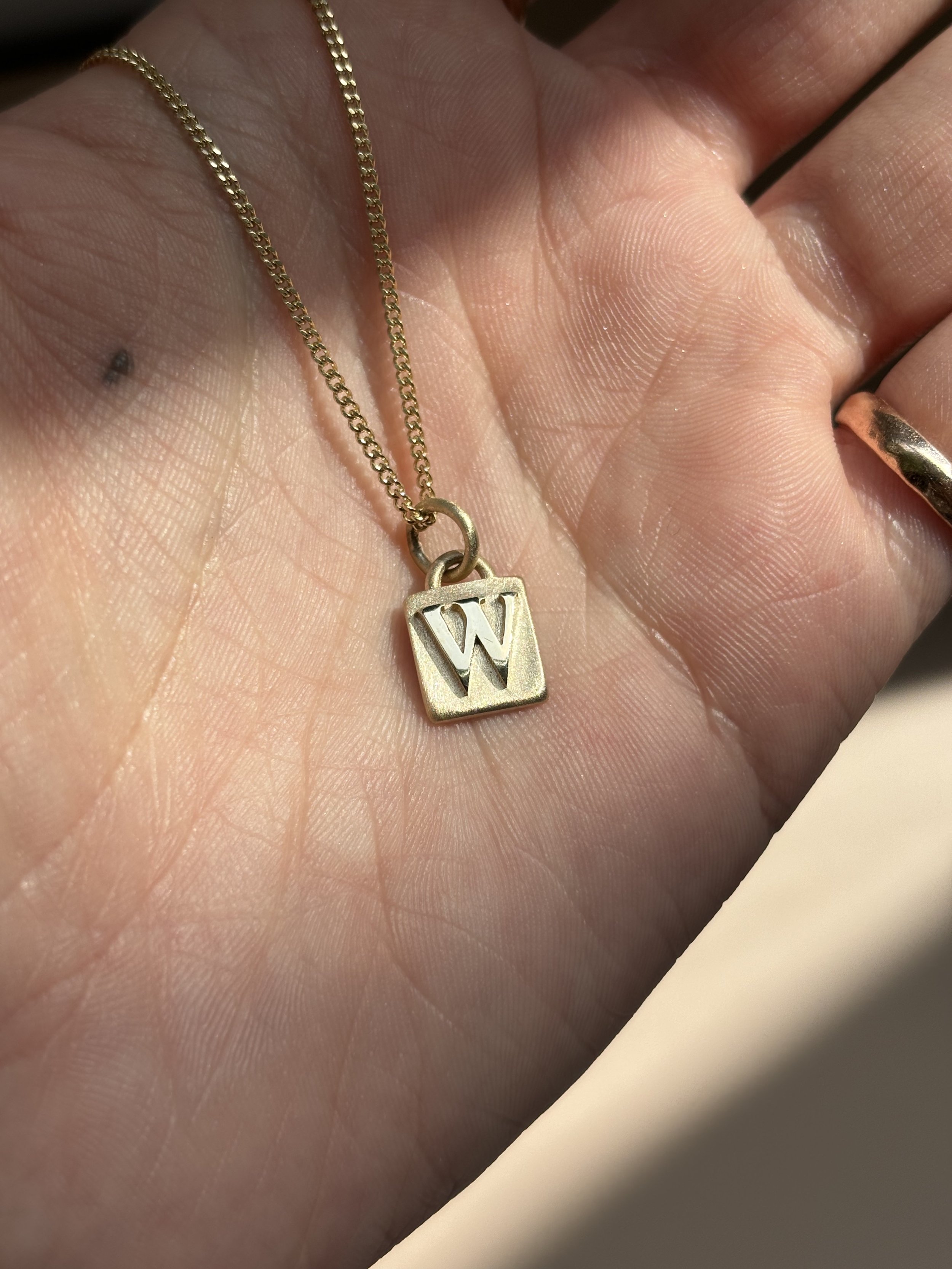 Letter Pendant