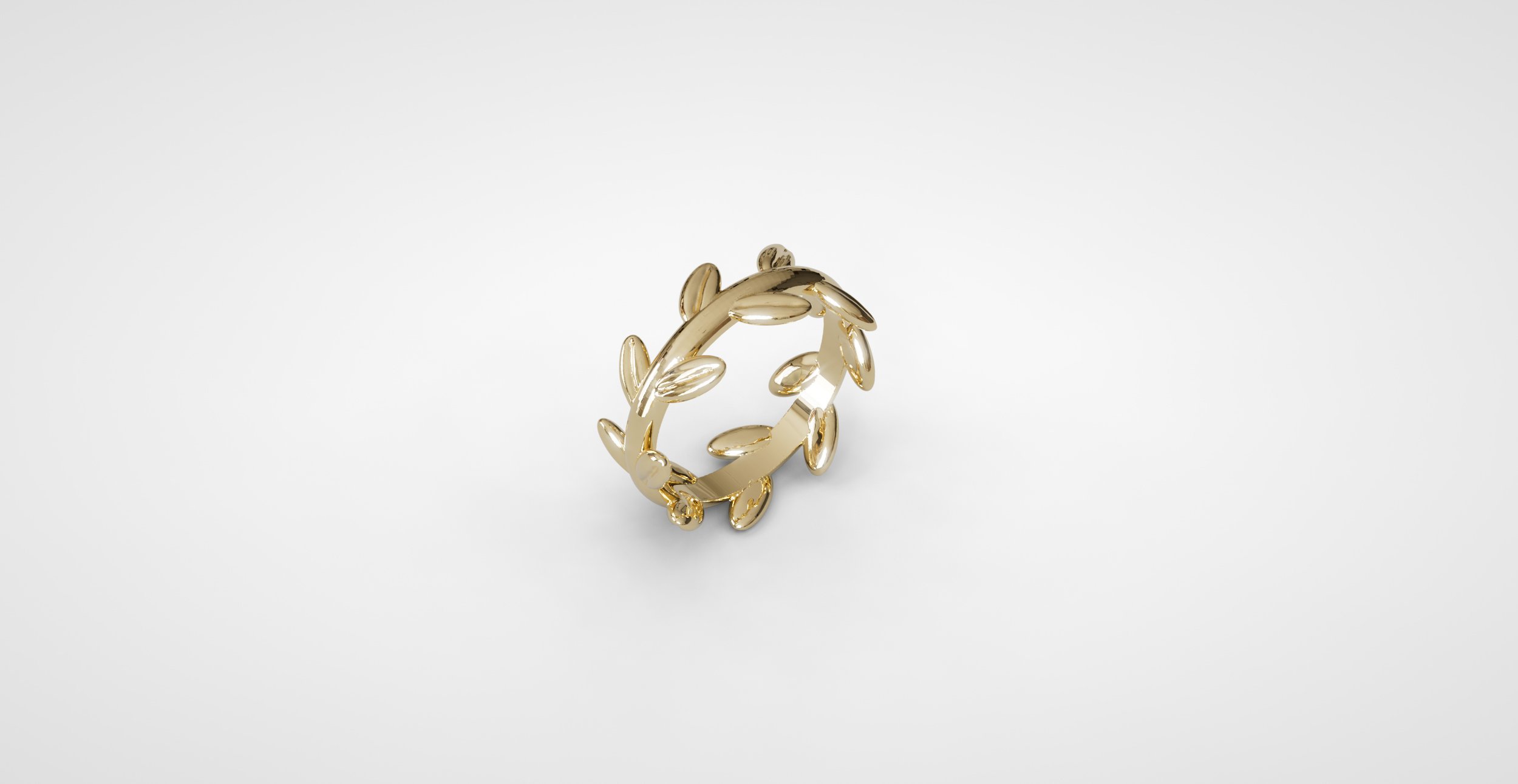 Olive Branch Ring