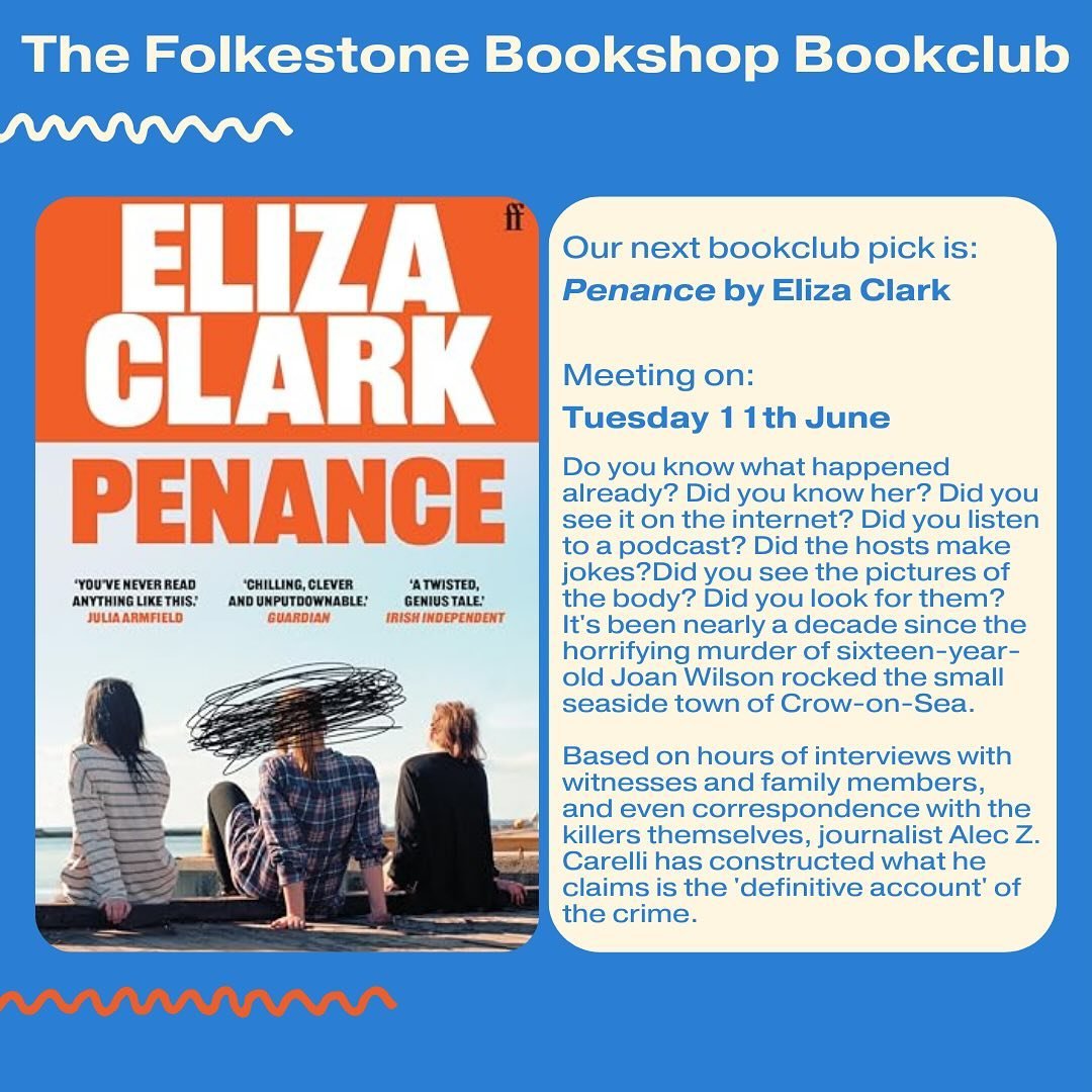 Our next bookclub discussion is gonna be GREAT!
We all have strong opinion about Eliza Clark&rsquo;s latest book and can&rsquo;t wait to chat with all of you about it 👀
Link to purchase a ticket is in our bio. There are now two options: buy the book