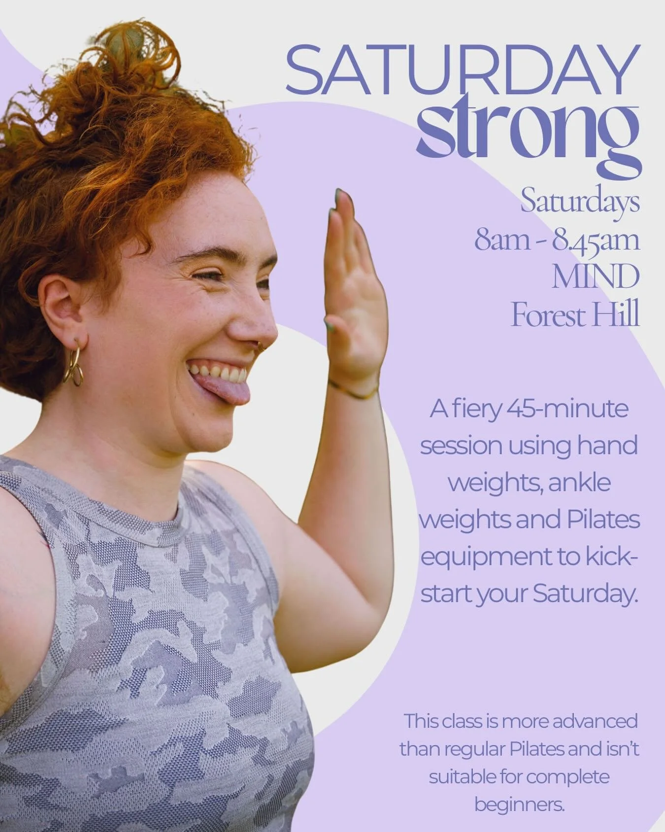 Come and move with me this weekend! 

I&rsquo;m teaching Saturday Strong every Saturday 8am at Mind Yoga and Pilates, as part of the 2026 New Beginnings series!

It&rsquo;s a strong Pilates session with elements of tradition strength and a little scu