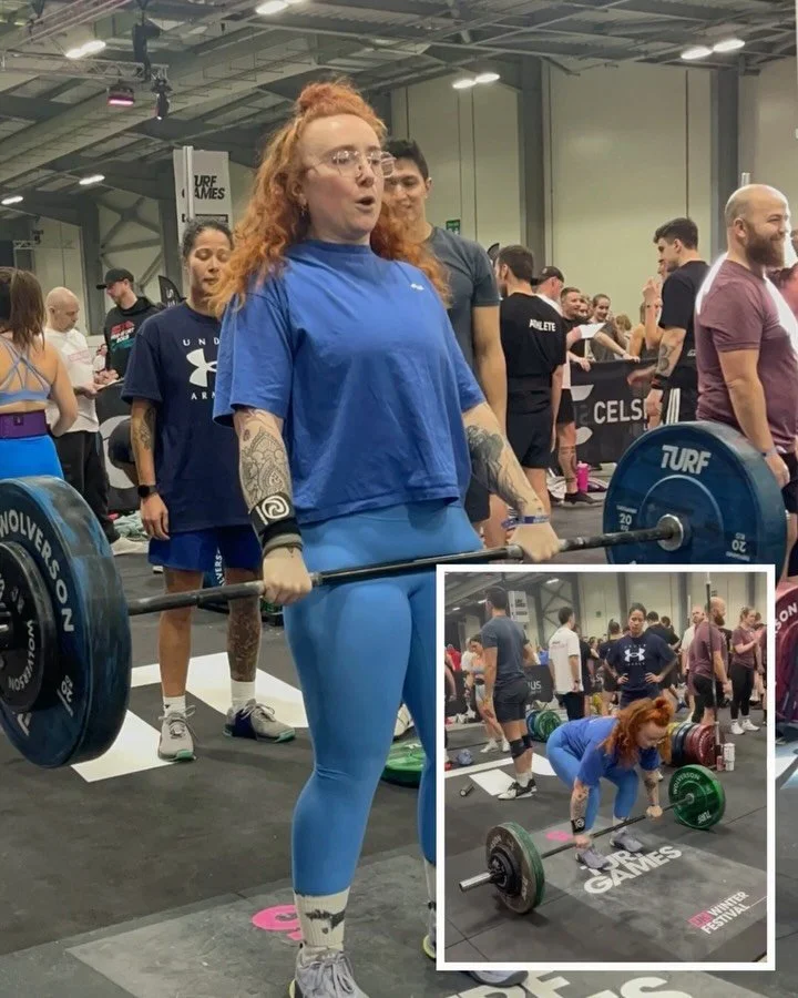 Winter Turf Games RECAP! My conclusion is: team comps are the best comps 🫶 BIG LOVE TO &lsquo;Lift, Laugh, Love&rsquo; I couldn&rsquo;t have gotten through without you guys. 

What a performance from the CrossFit Tooting and Streatham crew - some un