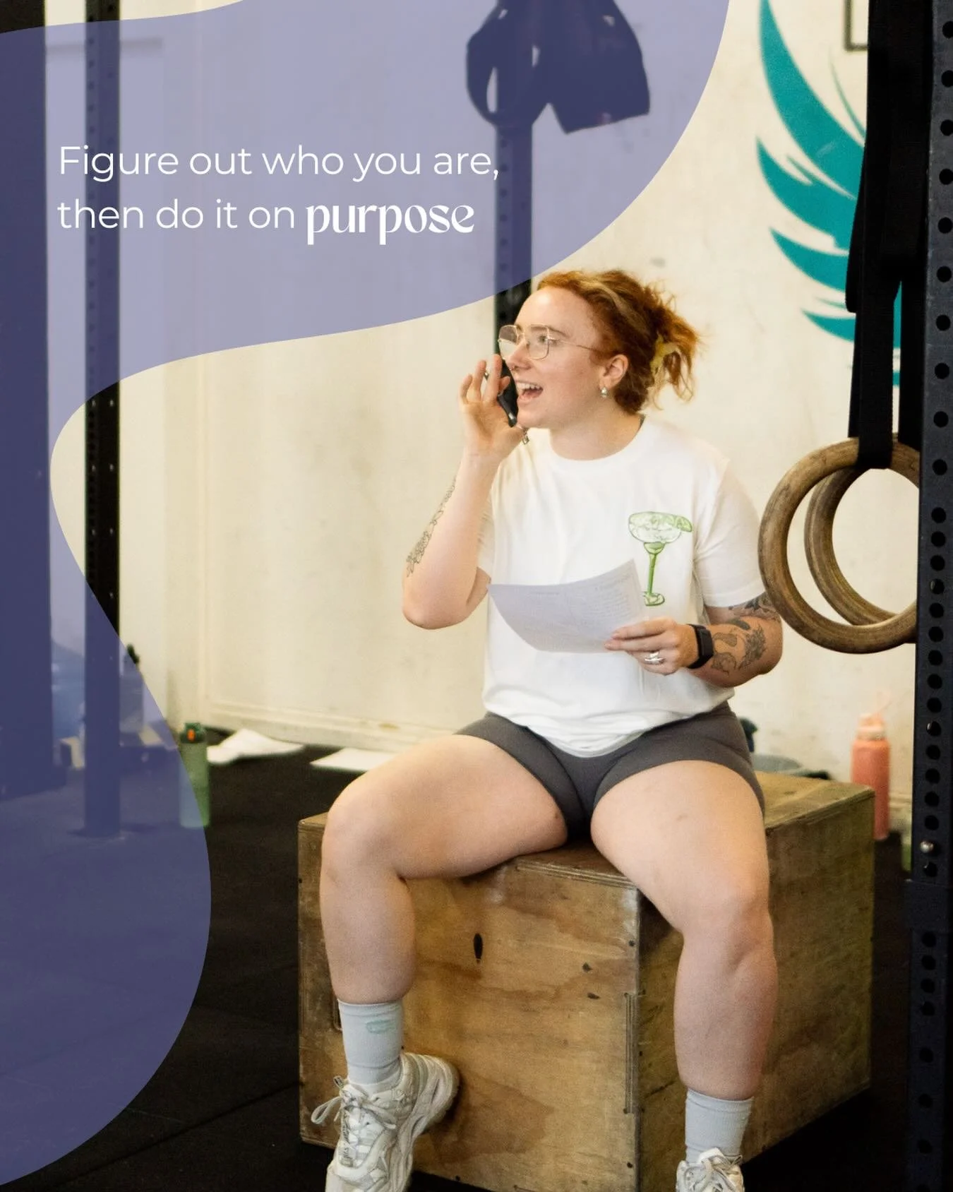 There&rsquo;s a difference between moving through life on autopilot and doing things on purpose.

Most people never stop to ask:
What actually feels right for me?
What do I want more of?
What do I need less of?

Find out who you are, then do it on pu