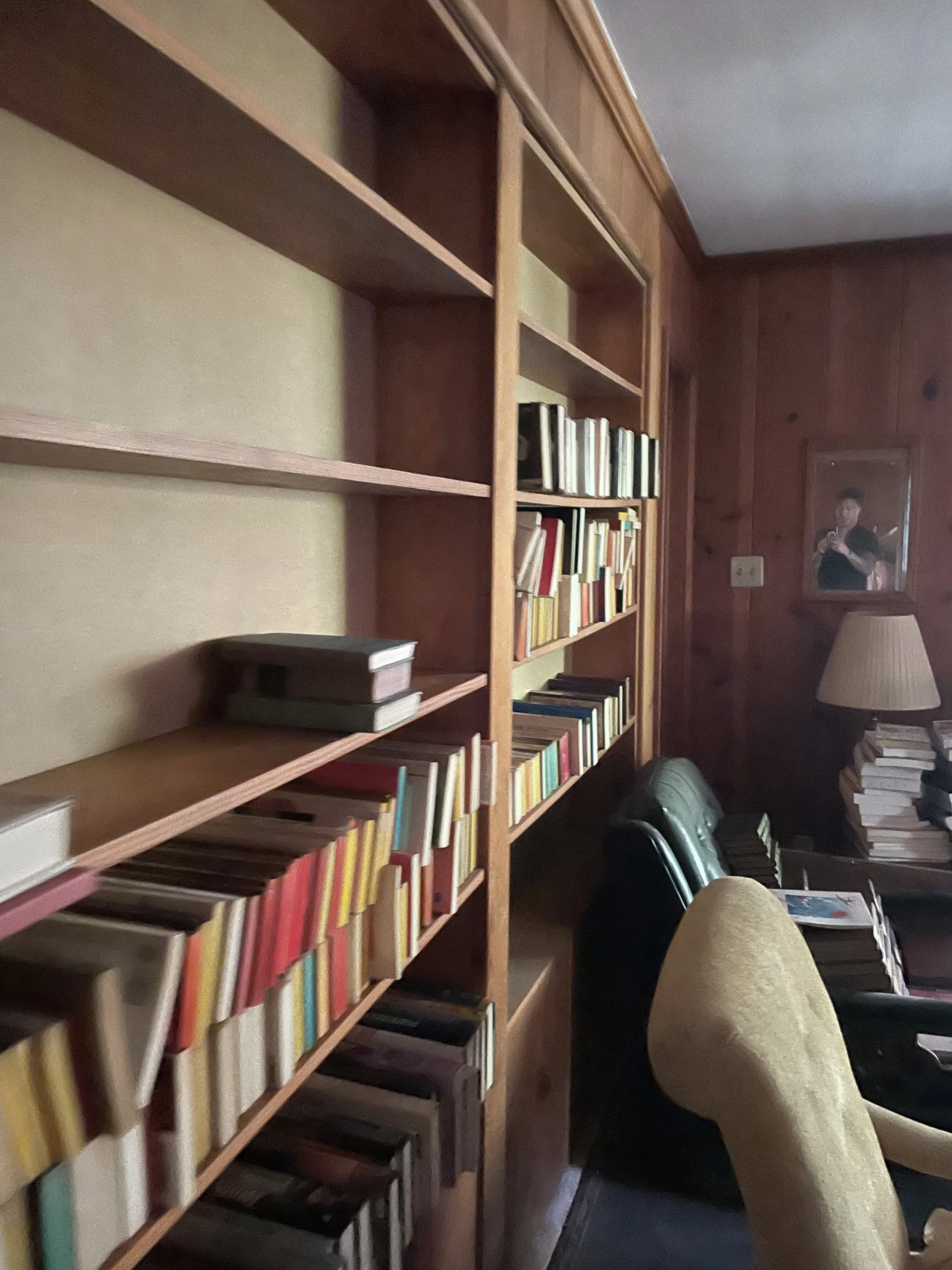 Circle Drive home before living room renovation — Durham NC interior architecture and design