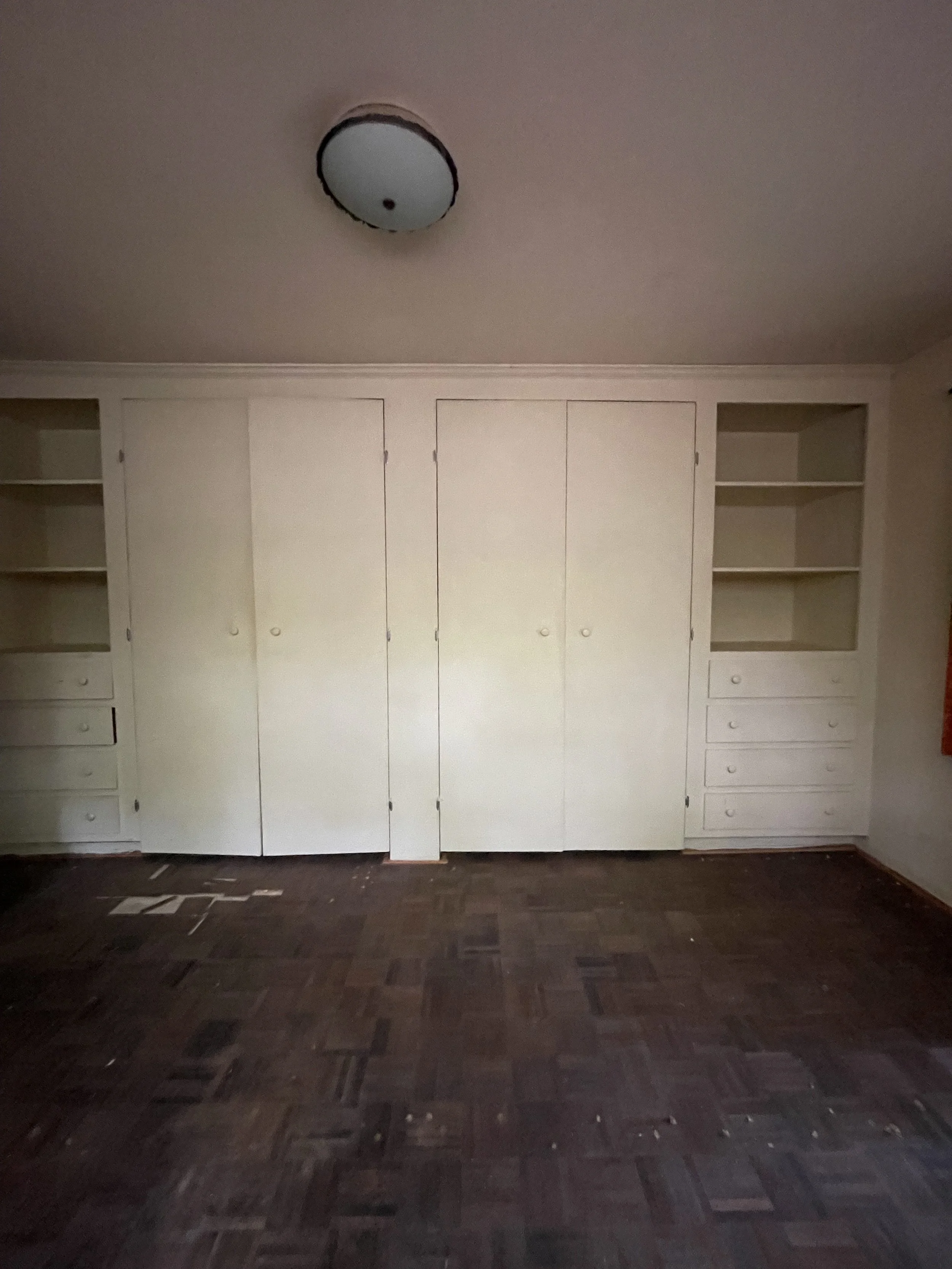 Circle Drive home before built in renovation — Durham NC interior architecture and design