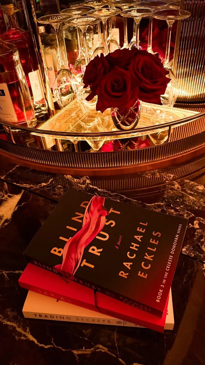Nobody puts BABY in a corner! Blind Trust’s first night out 📚 & she fit right in 🖤
The @faenanewyork is finally open & the art is gorgeous 🔥. #bookbaby #trilogy #authorgram #nyc #faena