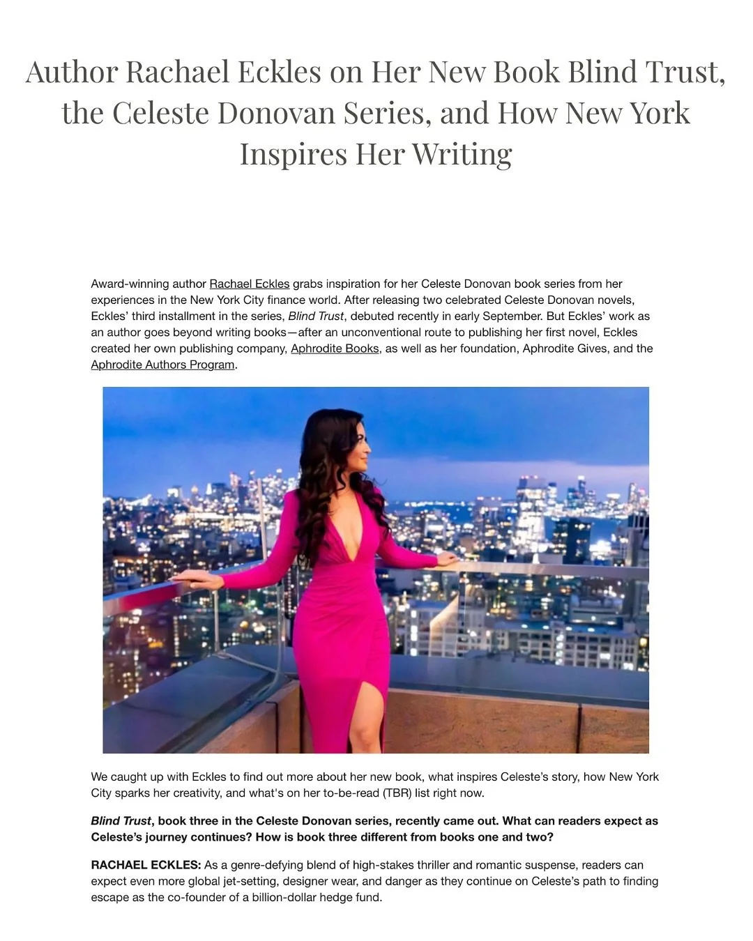 I loved talking with @therelatedlife about all things Celeste Donovan series, my TBR & some of my fave food in HY & West Village. West side is the best side ✨
Should come as no surprise that @pastisnyc tops my list! 
#westsidebestside #huds