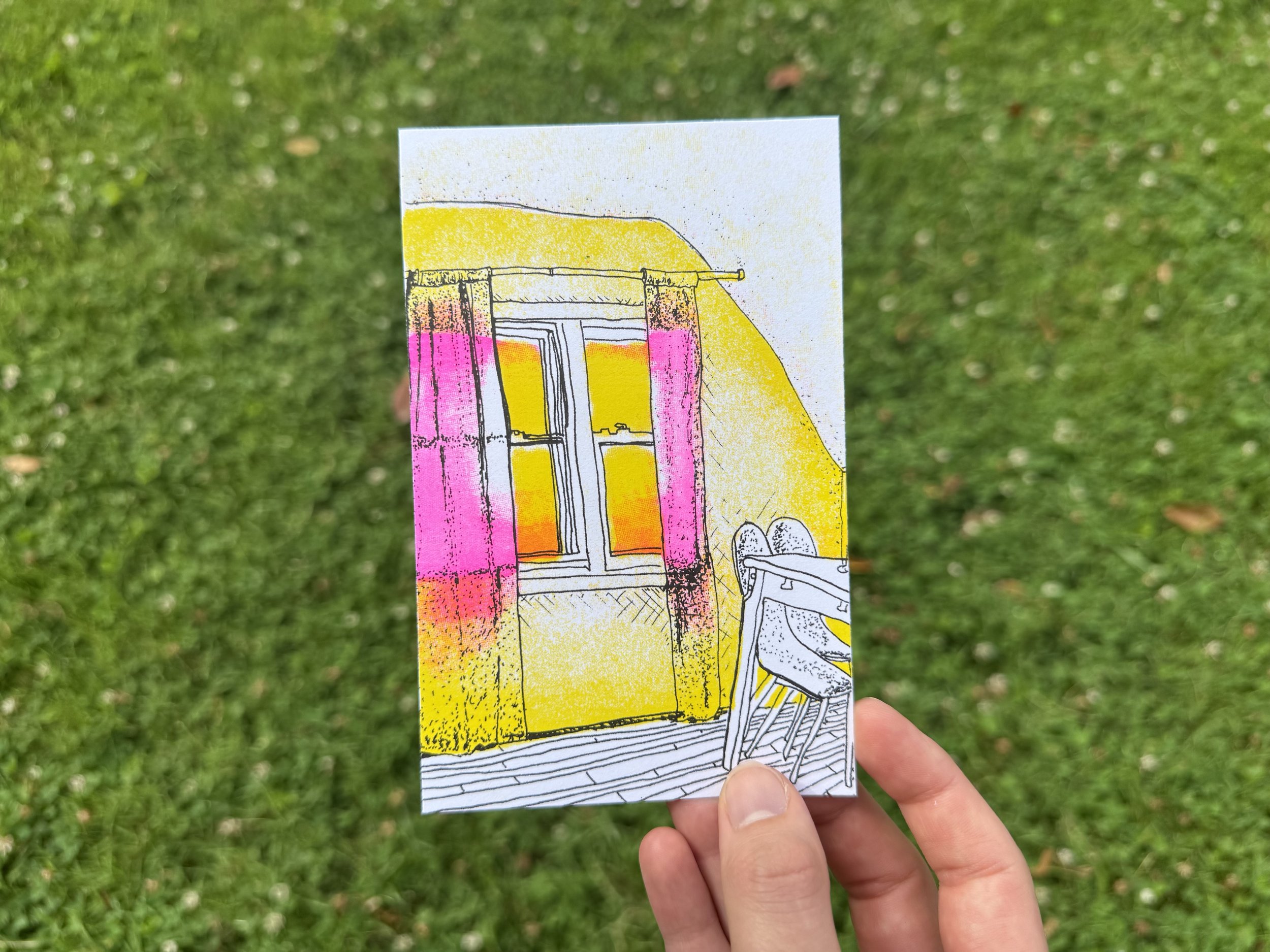 Evening Light RISO Print