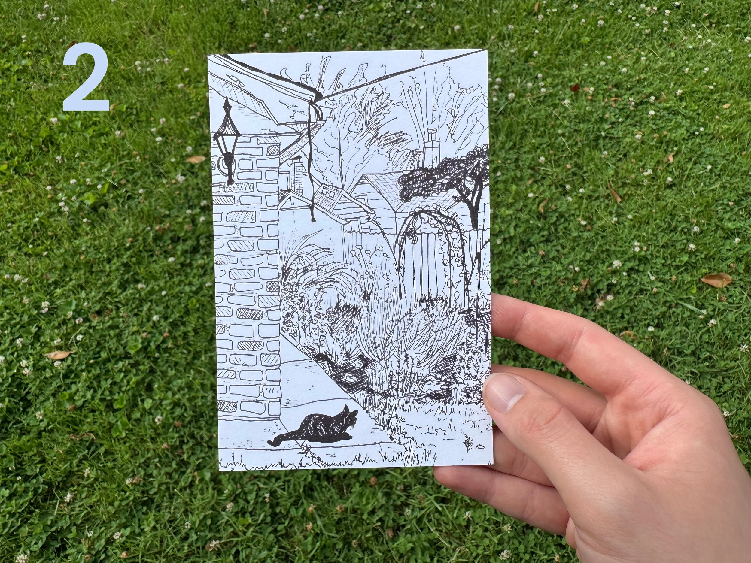 Mix & Match BW Drawings
