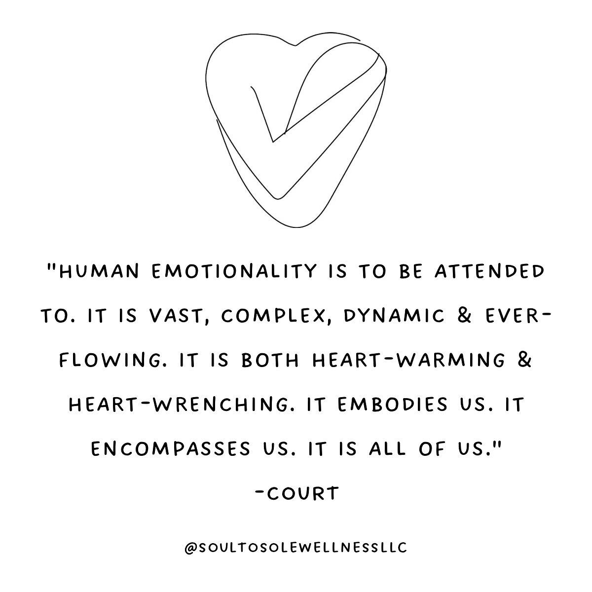 I have always been very emotive &amp; have struggled a lot in my life finding spaces/places that accept &amp; welcome deep emotionality, rather than push it away or approach it with discomfort.

I am here to tell you those spaces &amp; places DO exis