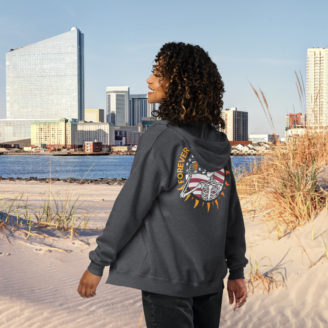 Unisex heavy blend zip hoodie