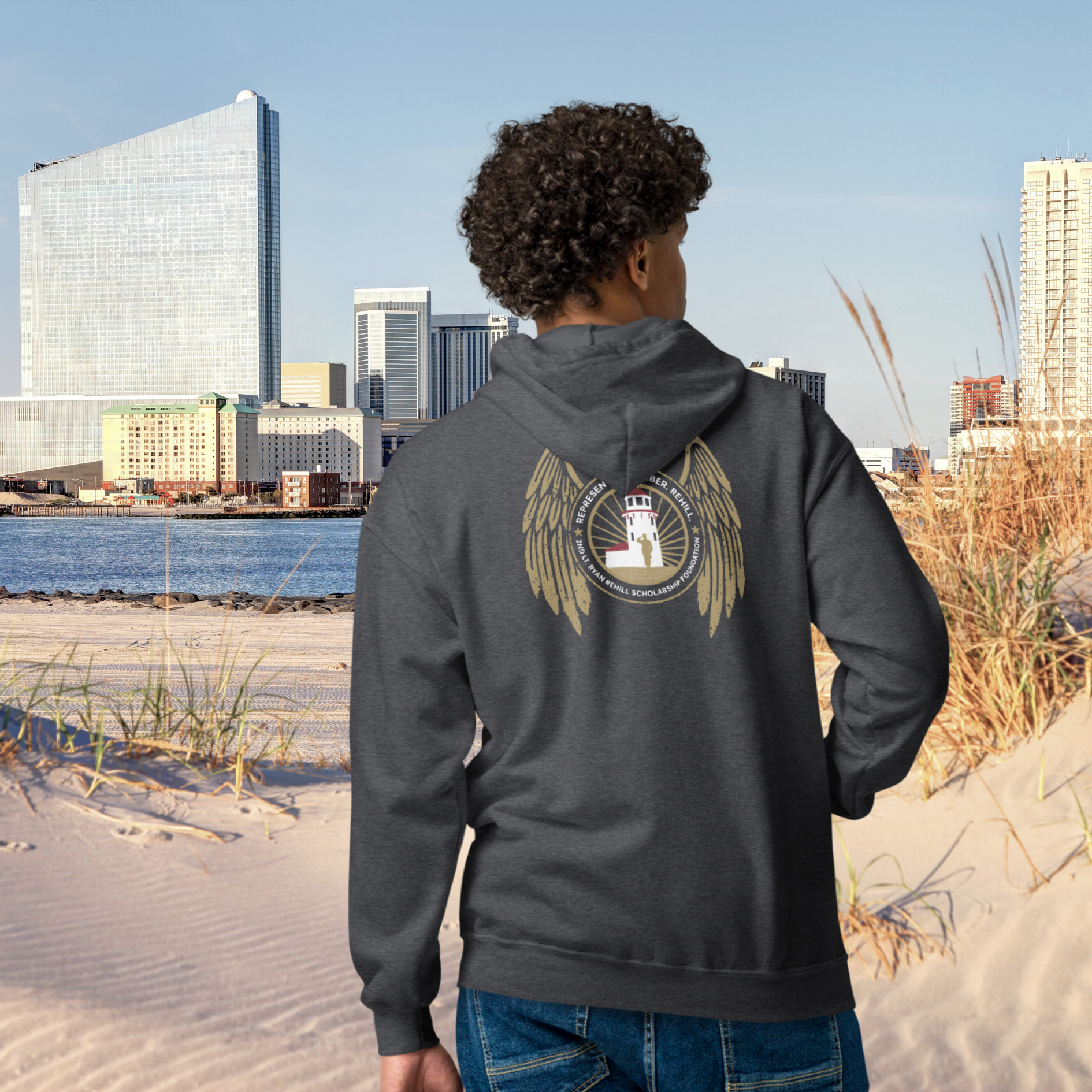 Unisex heavy blend zip hoodie