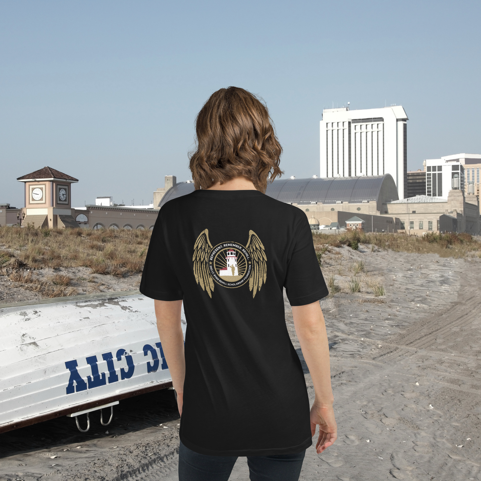 Unisex Short Sleeve V-Neck T-Shirt