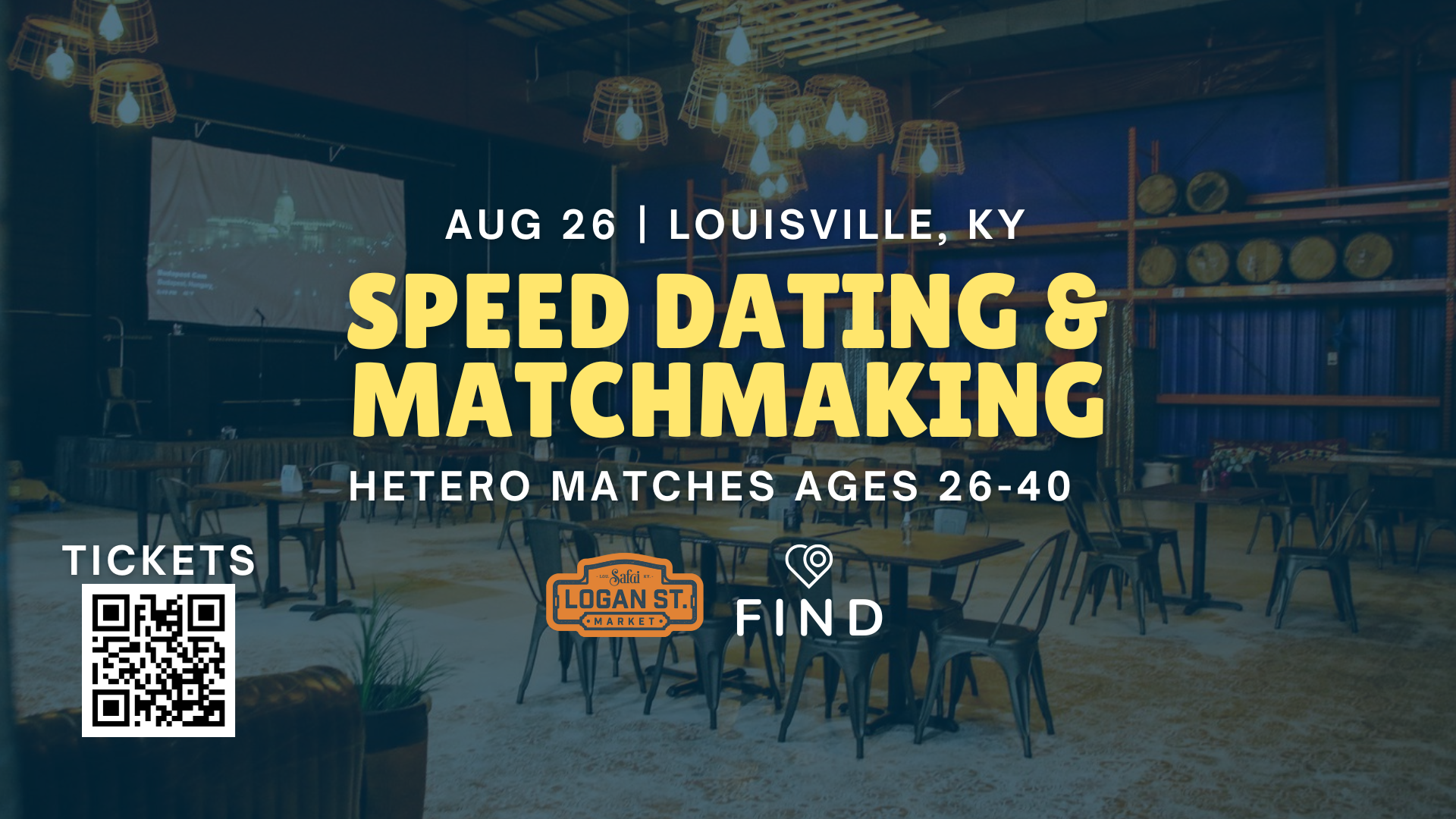 Speed Dating for Singles Ages 26-40
