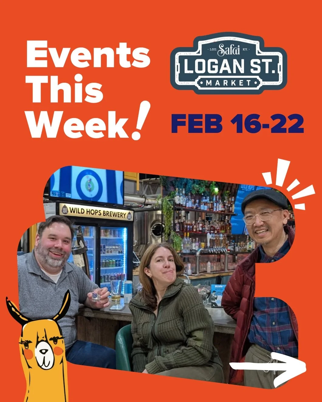 🎤This week&rsquo;s agenda: eat well, shop local, make friends, repeat. 🛍️🍴
Swipe through to see what&rsquo;s happening at Logan Street Market all week long. #shoplocalky #502 #kentucky #louisville #loganstreetmarket