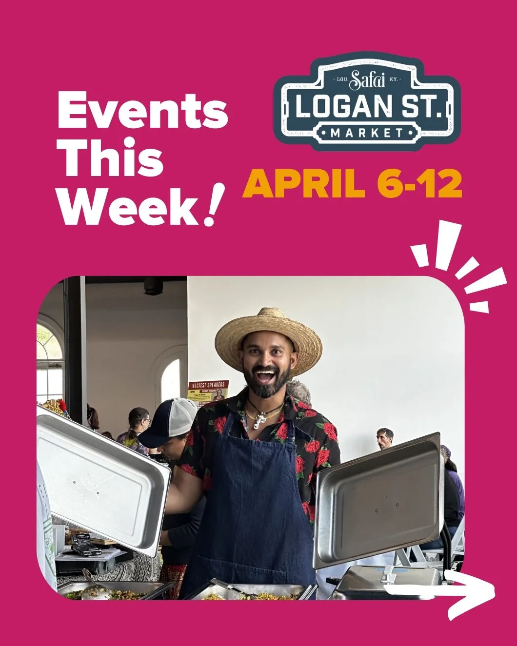 Sun&rsquo;s out, vibes up ☀️🌸
This week at Logan Street Market is serving all the spring energy&mdash;good food, local makers, and plenty of reasons to stay awhile.

Come wander, snack, sip, and soak up the sunshine with us 💐✨
Your favorite small b