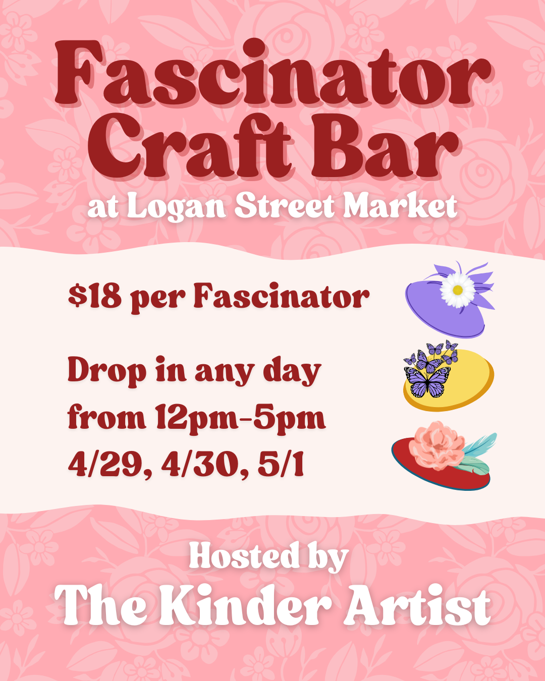 Fascinator Craft Bar