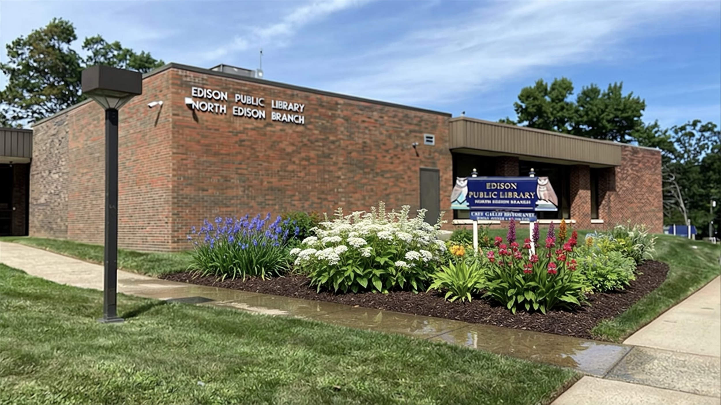 Library Rain Garden Cleanup