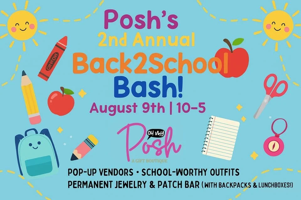 Shop: Back2School BASH @POSH! (Copy)