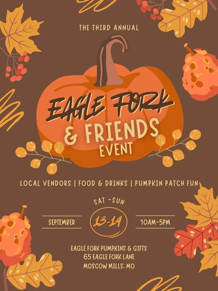 Shop & Play: EAGLE FORK PUMPKIN PATCH Opening Weekend