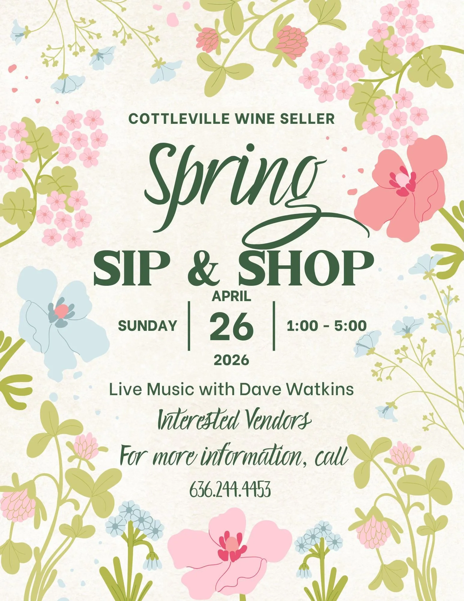 Shop: COTTLEVILLE WINE SELLER