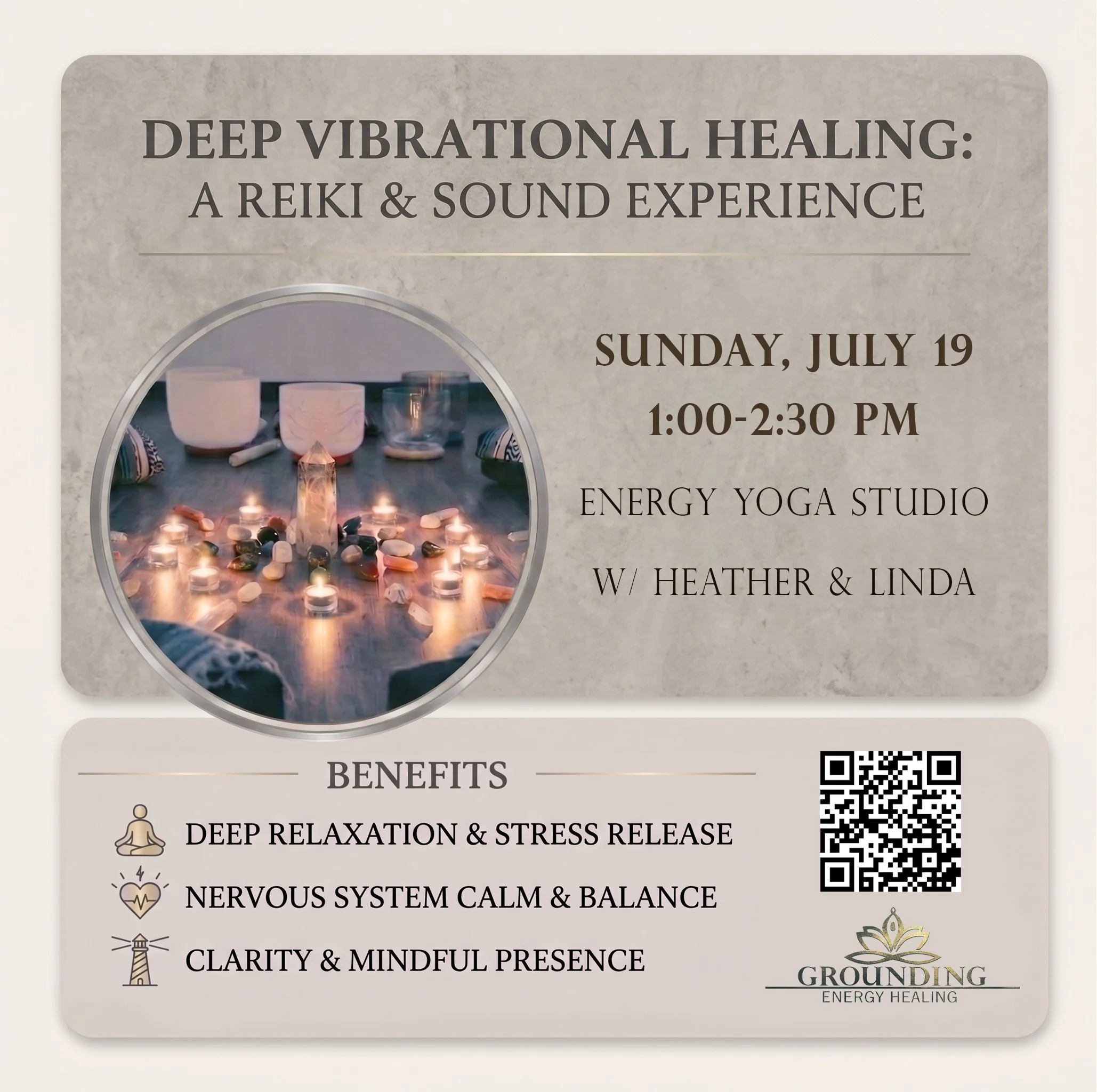 Class: REIKI AND SOUND HEALING 