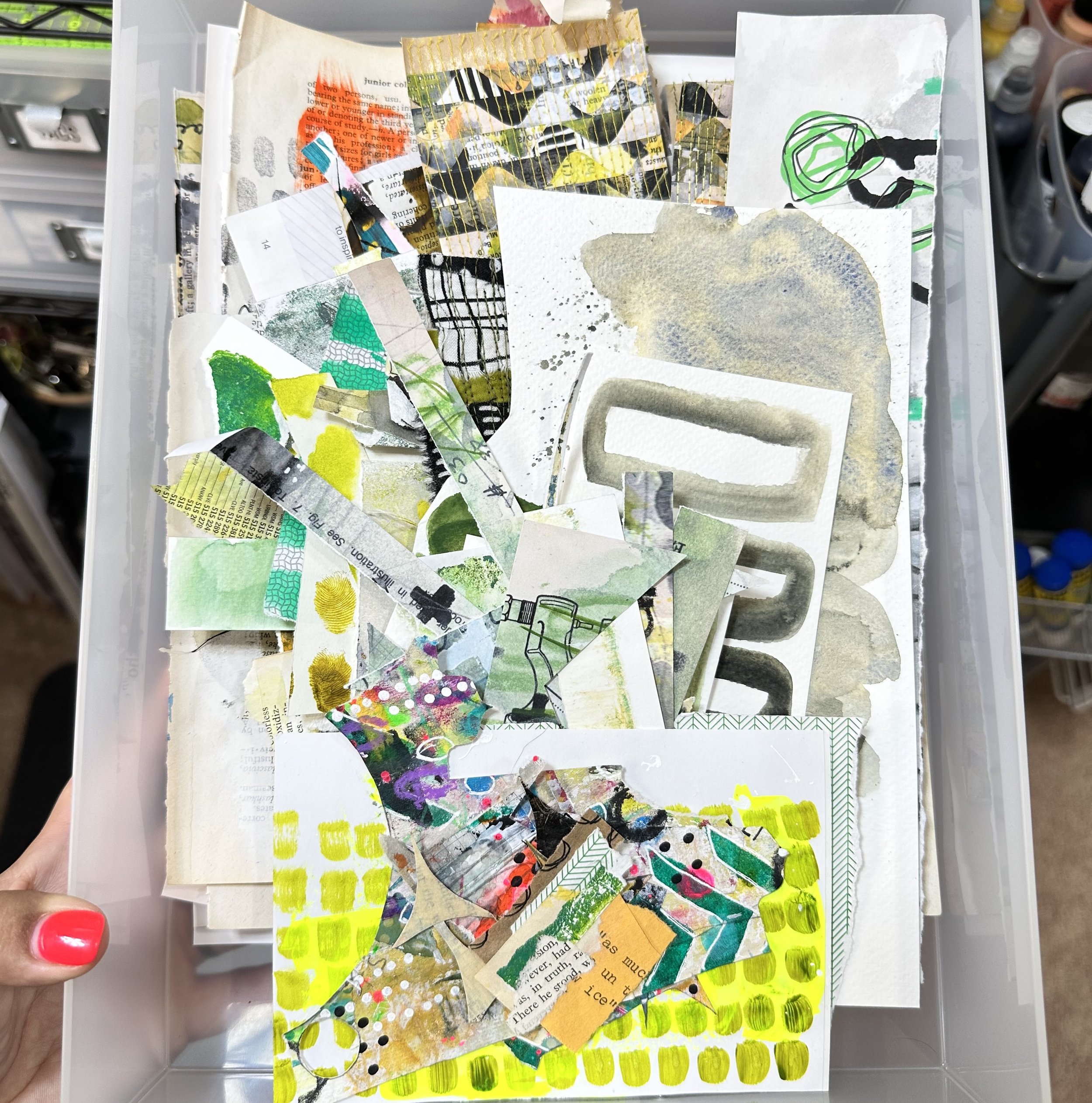  If you're an artist or crafter, you know how quickly paper supplies can pile up in your workspace. In this post, I take you on a tour of my art studio and show you how I keep my paper organized and within reach. From my favorite paper storage soluti