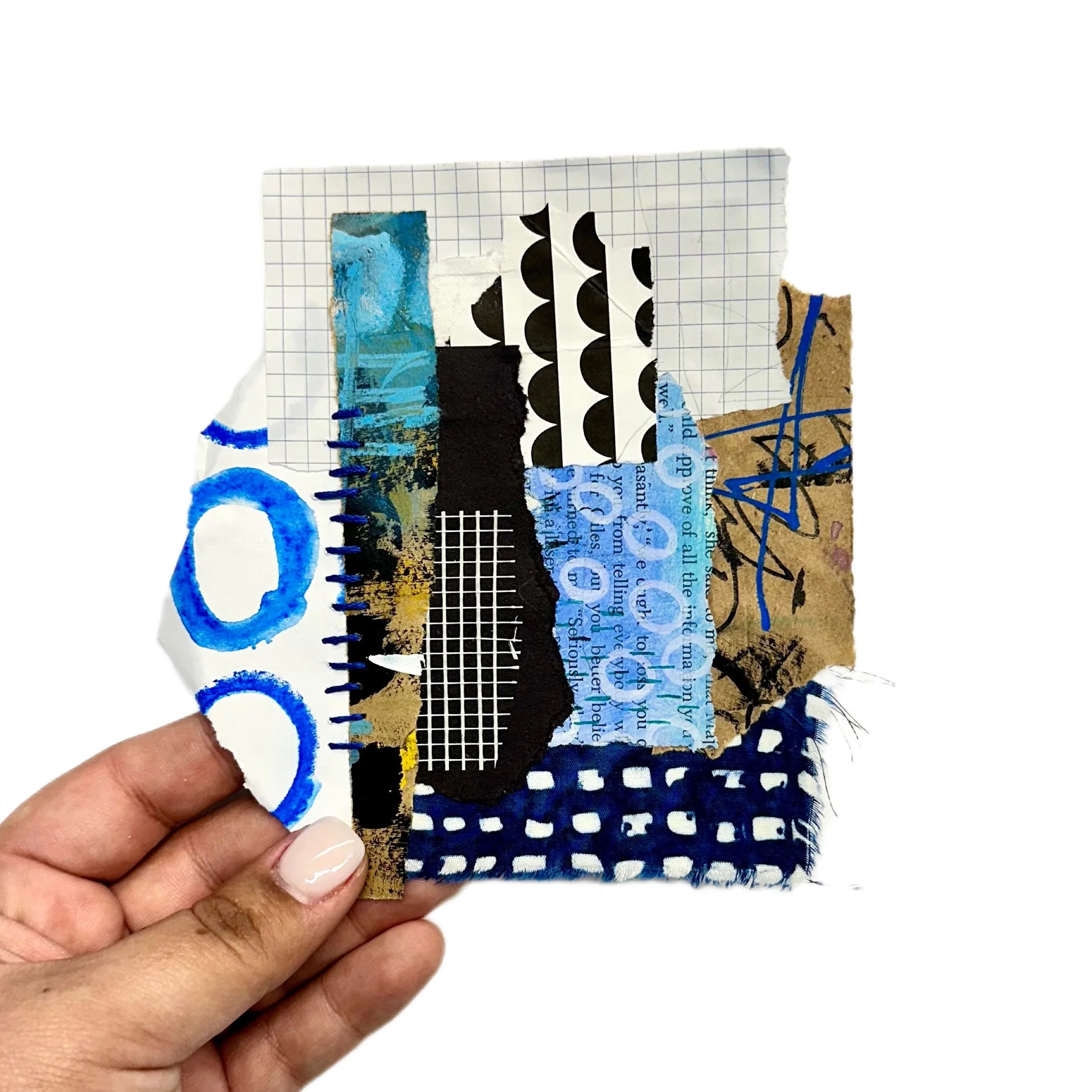 Day 73/100 Collage Cluster — BB Henry Art