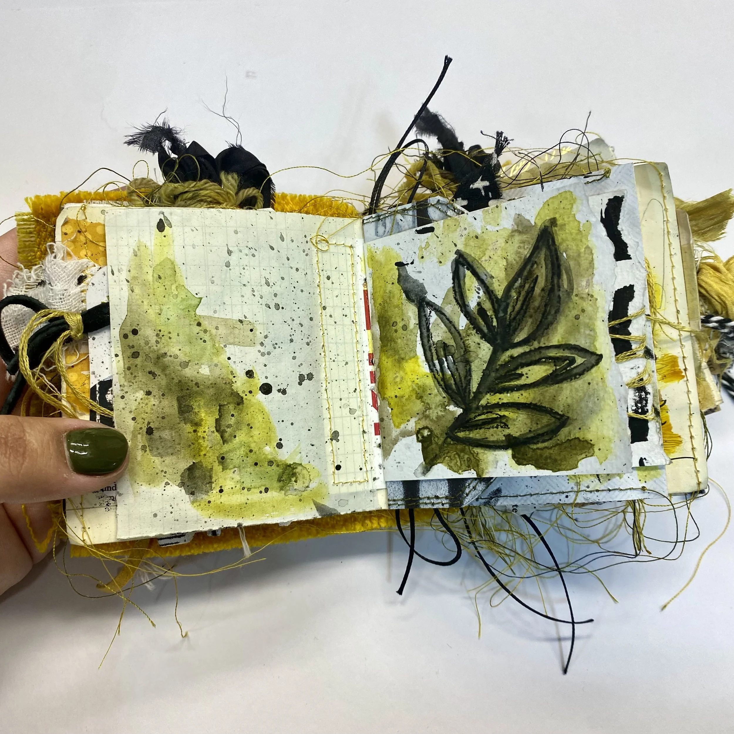 Simple Abstract Watercolor &amp; Botanicals