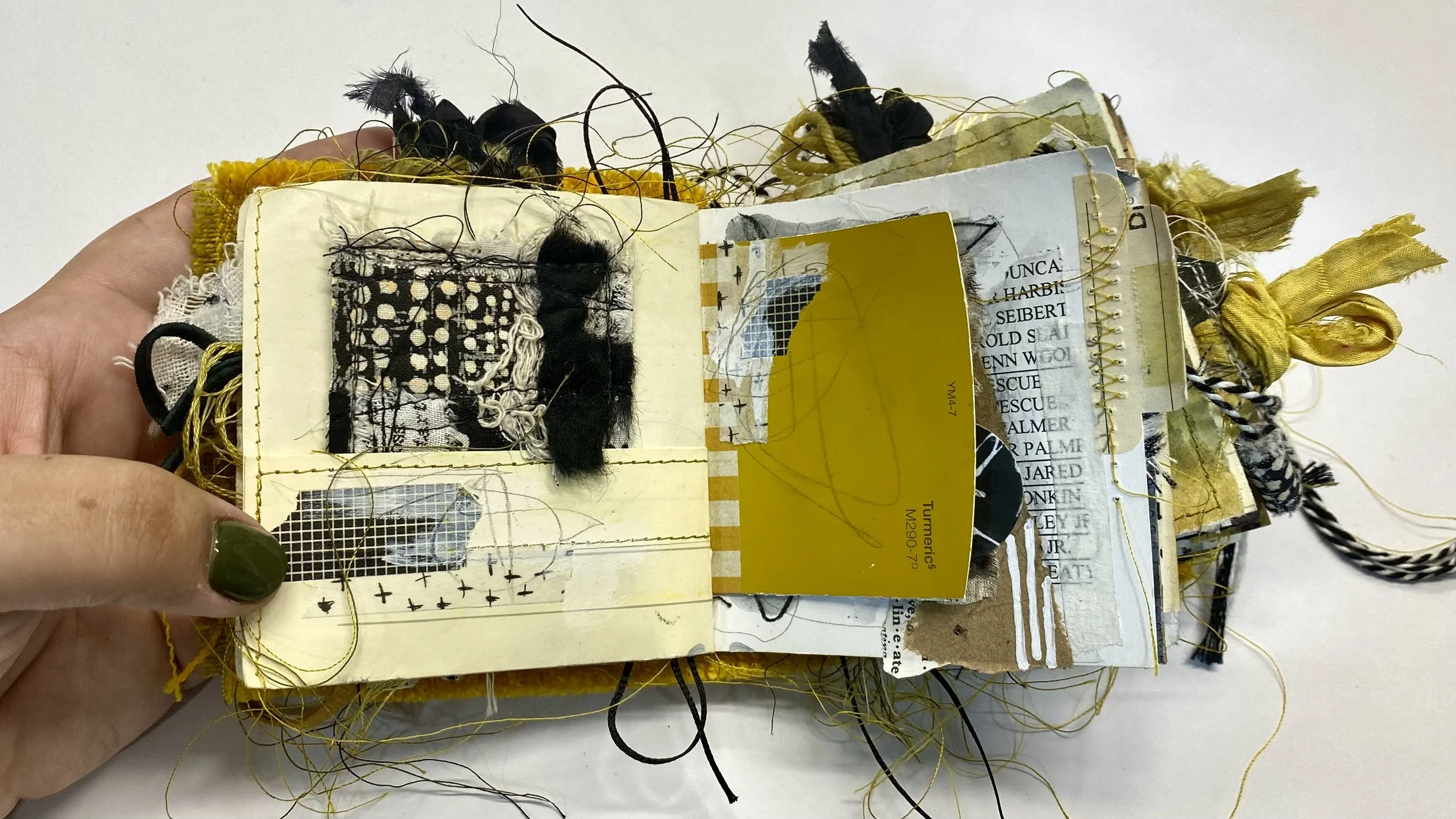 Snippet Roll Tags for Your Art Journal