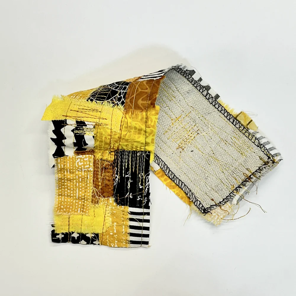 Yellow Fabric Snippet Roll 12
