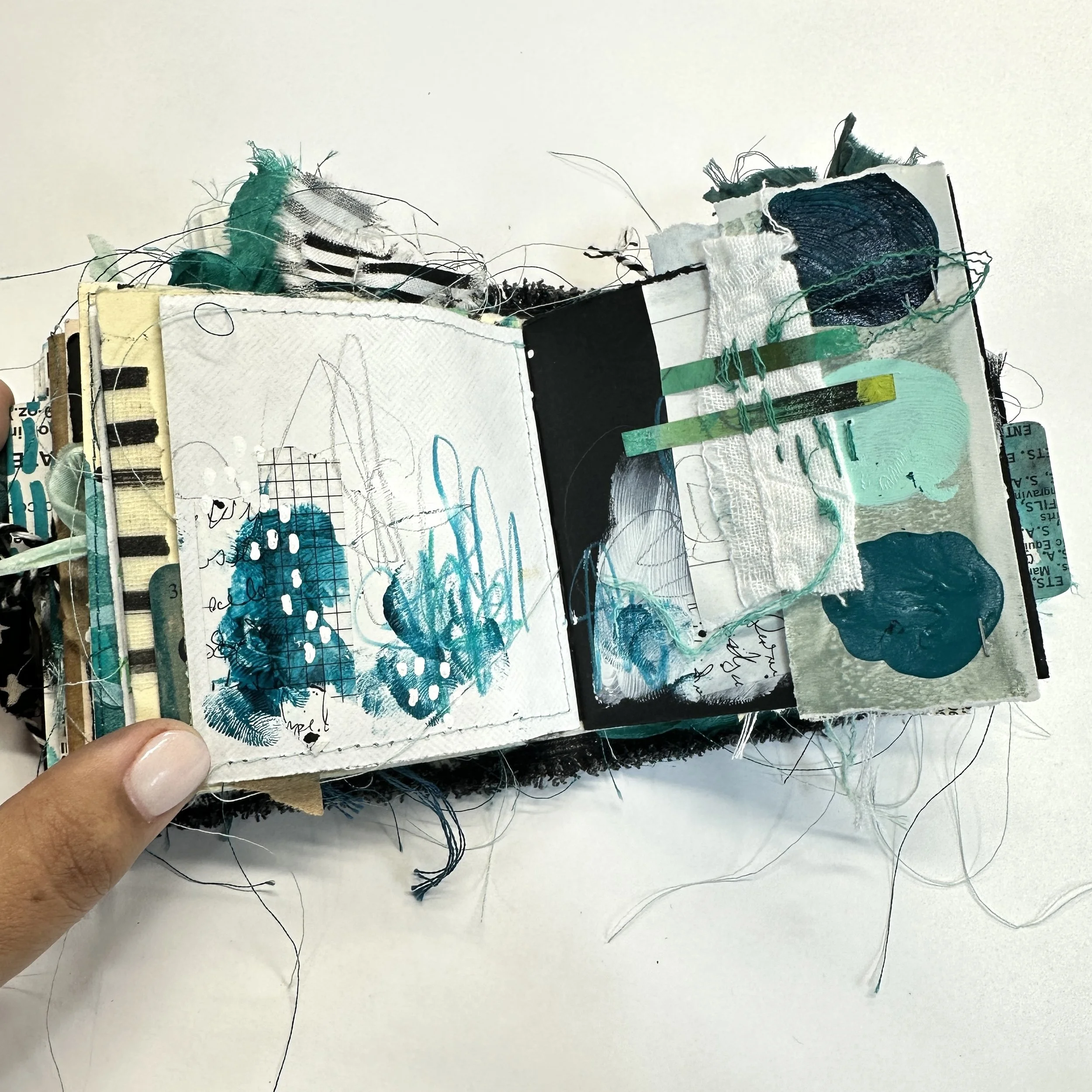 Playing with Whimsy in Your Art Journal