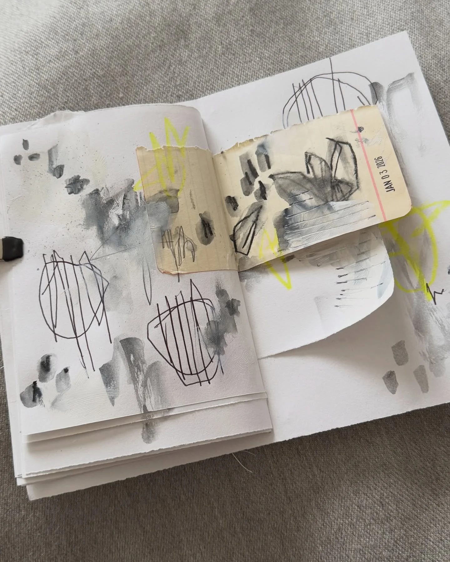 👉🏼surprise puppy appearance on last slide

A few scribbles last night in a journal that was quickly slapped together &mdash; because, why not?