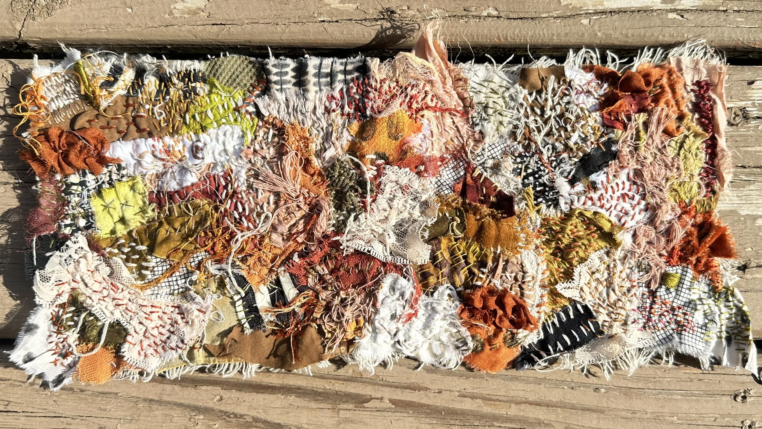 Embrace the Chaos: Intuitive Stitching — BB Henry Art