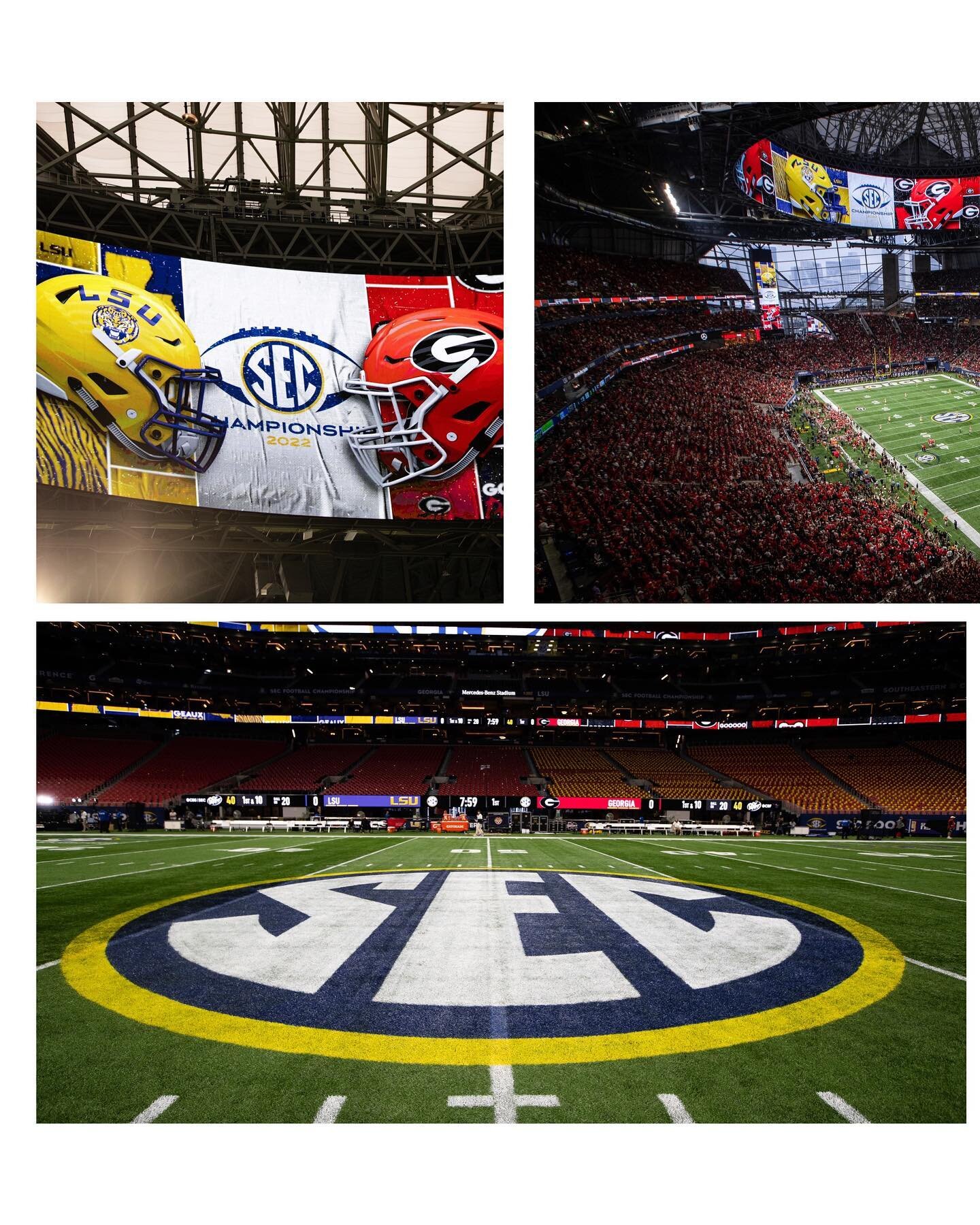 A few more form the UGA bulldogs victory over the LSU tigers at the SEC Championship game in Atlanta, GA
&bull;