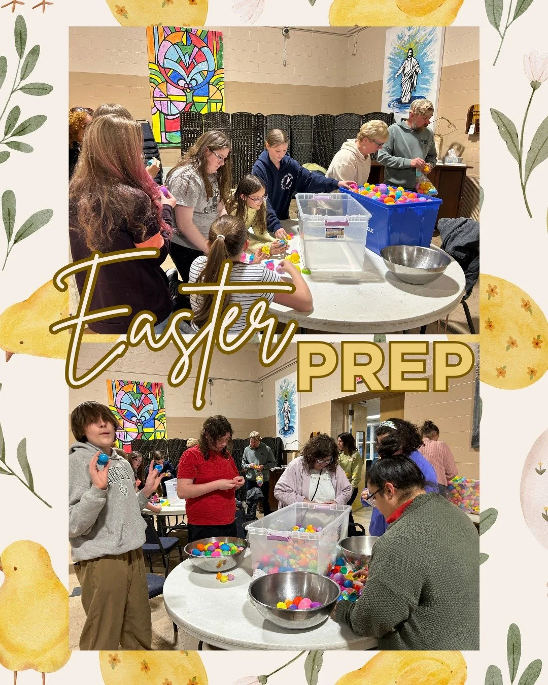 Easter prep includes - among many other things - egg-filling!

Thank you for helping to make our Egg Hunt possible!

#Easter #EggHunt #asburykids #asburyyouth #aumc #aumcsalisbury #asburyumc