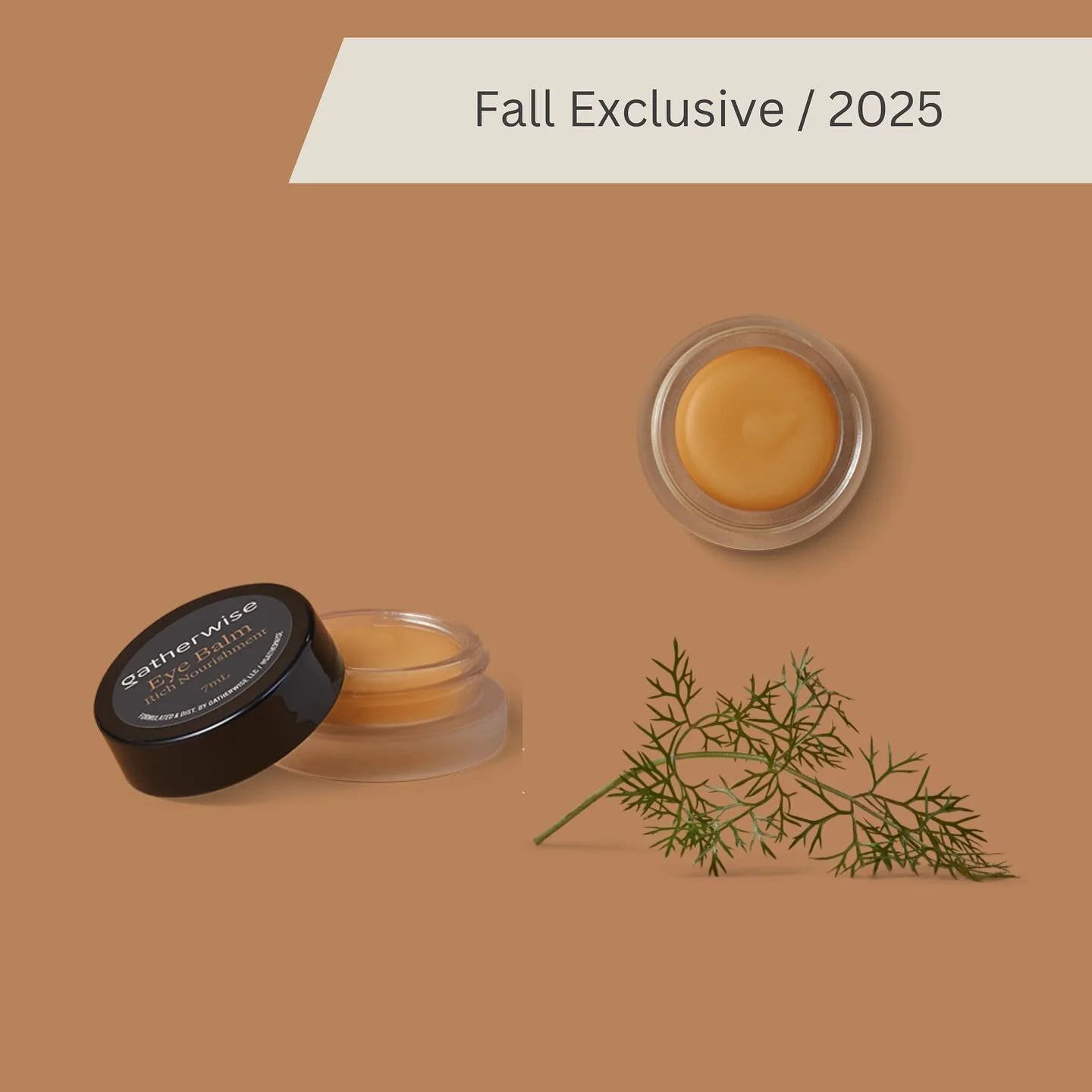 🍂 Fall Exclusive 🍂
This isn&rsquo;t just another eye cream &mdash; it&rsquo;s a season&rsquo;s worth of care in one silky balm.

Our Award-Winning Eye Balm returns only once a year, crafted from our fall harvest of whole plants grown and gathered o