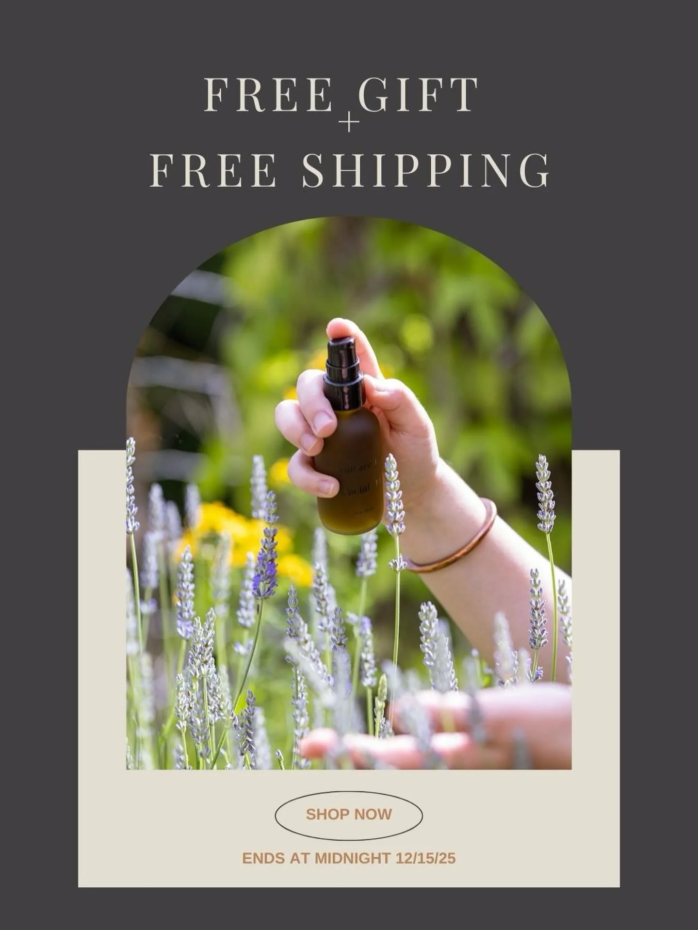 Last call ✨
Today is the final day to receive our holiday batch Facial Oil &mdash; a full-size $80 value, free with all orders over $150 plus free shipping.

Gift it to yourself. Send it to someone you love.
We&rsquo;ll wrap it, ship it, and take the