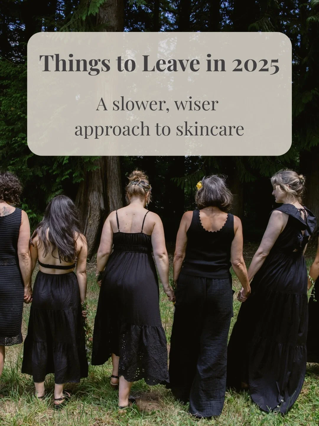 Skincare doesn&rsquo;t need to be louder, faster, or more complicated.
. 
It needs to be thoughtful, consistent, and rooted in understanding the skin.

Here&rsquo;s to leaving behind what doesn&rsquo;t serve&mdash;and bringing in rituals that truly s
