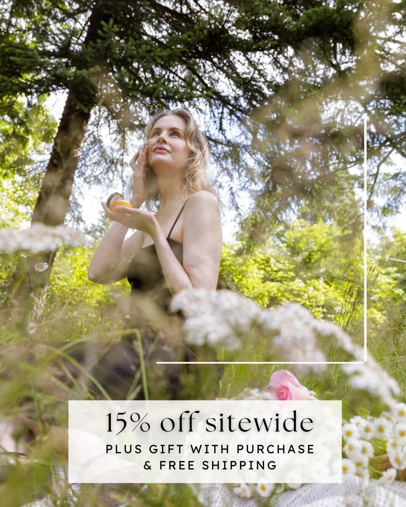 Just one more day of our SALE! 

Our Spring Clarity Sale is happening NOW! Ending tomorrow on 3.25.26 at midnight. Get your orders in!! 

15% off sitewide
Free shipping + a complimentary Herbal Facial Steam (orders $175+)

Plus our Spring Exclusives 