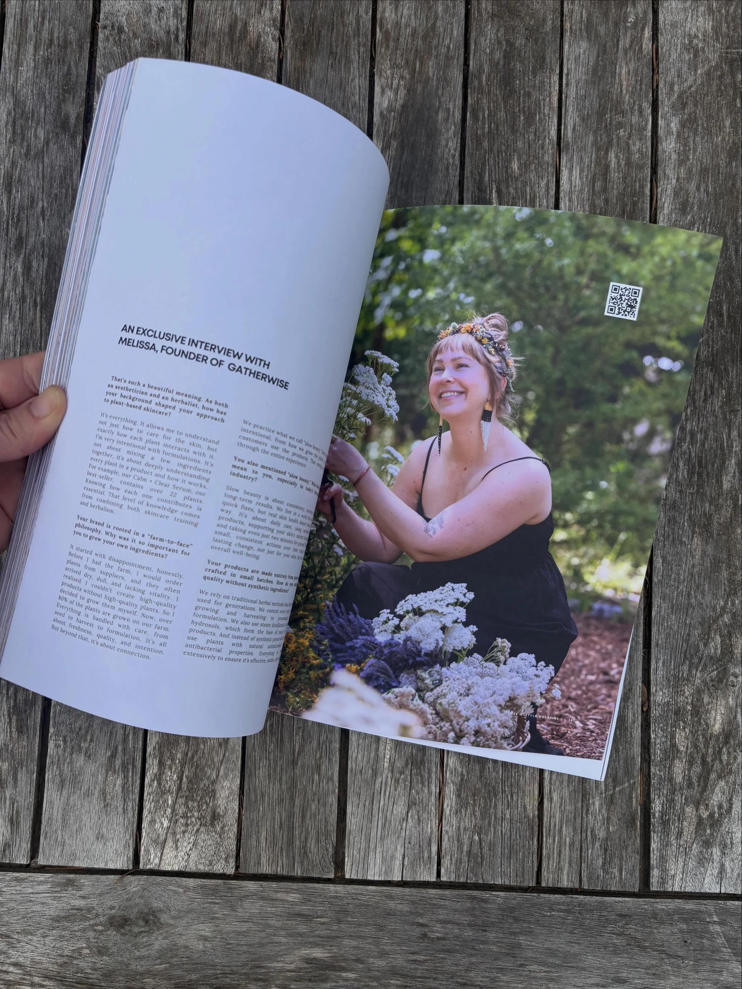 It&rsquo;s beautiful! What an honor. 
Thank you Sense N&rsquo; Style for featuring Gatherwise in this month&rsquo;s edition!!!!! We are so honored to be included alongside other incredible names in this month&rsquo;s print. 
.
This interview was one 