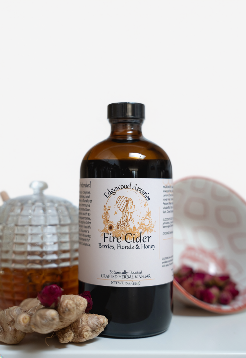 Fire Cider: Berries, Florals & Honey