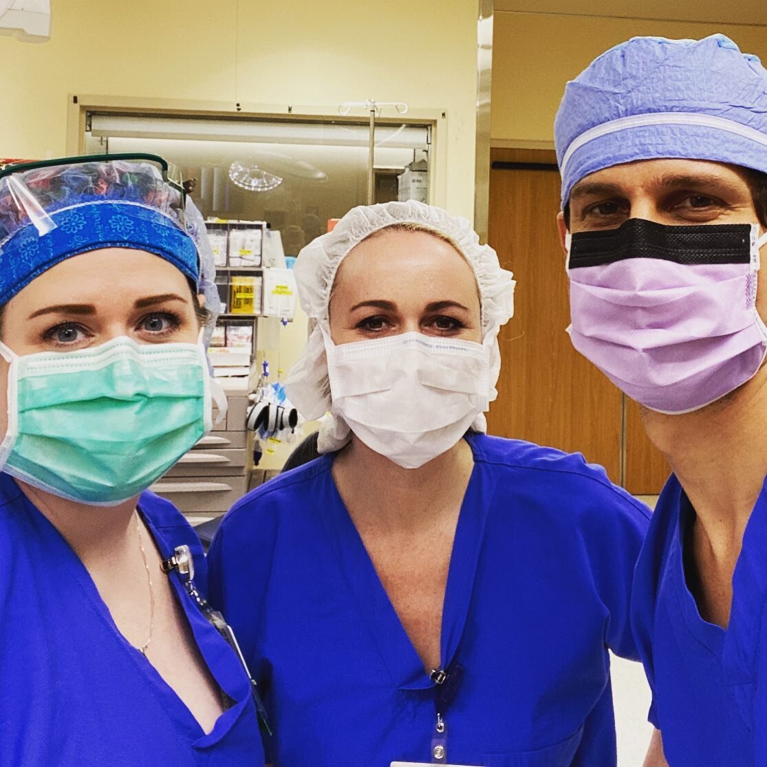 Leslie and Erin have shaped and built the laryngeal and airway operative practice at Highland Hospital with me over the last nine years! These two people have been be so influential in my development. Erin is a surgical technologist and has developed