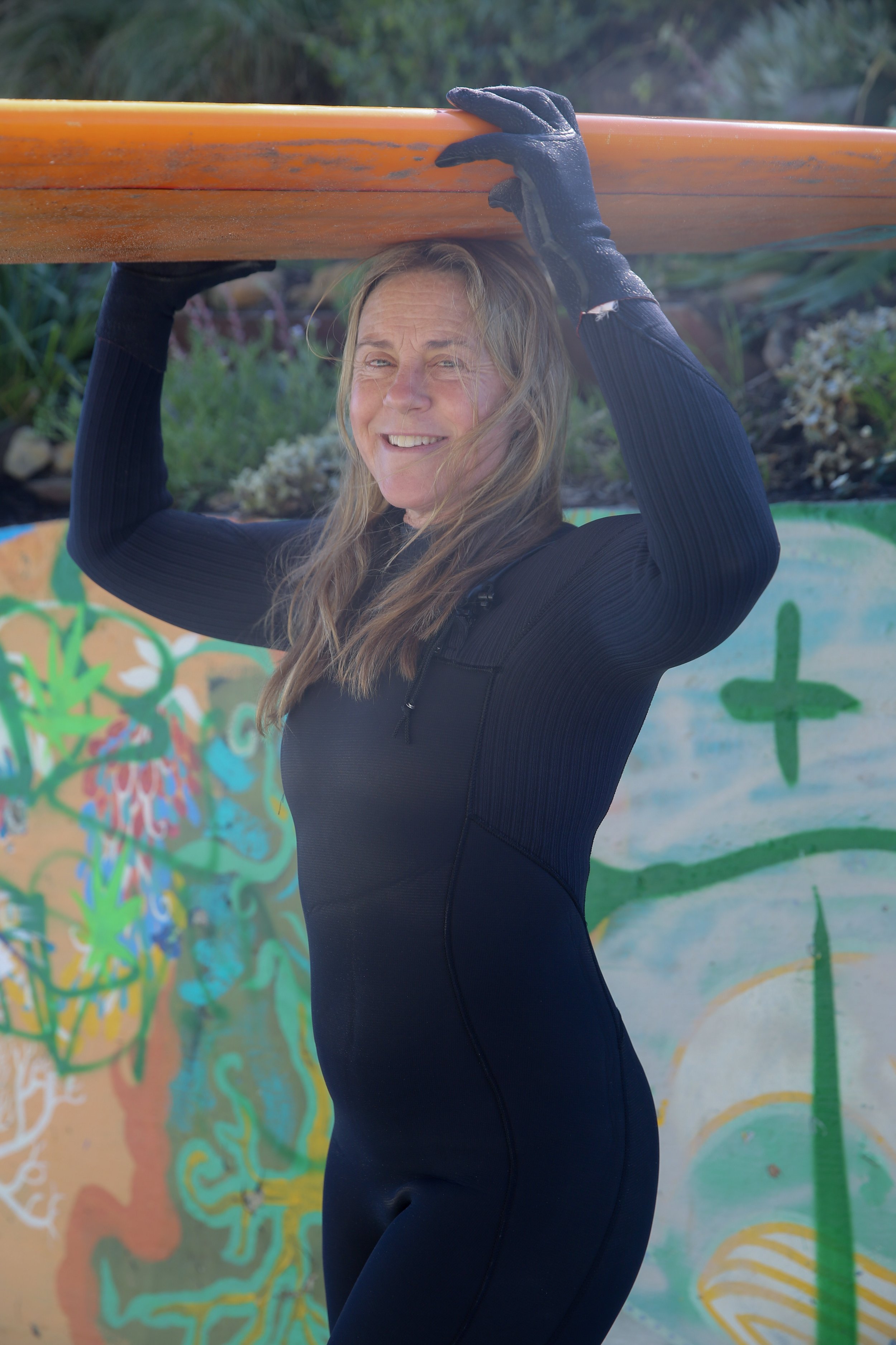 “I think when you have more women in the water, there’s less competition, and there’s just a different feeling … I think women are more cooperative and team players,” Calkins said.