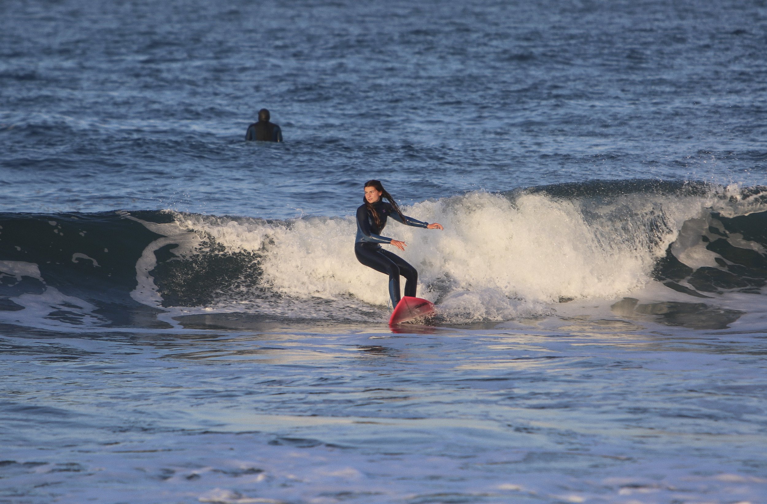 “I feel like I’ve been pummeled enough while surfing that I’ve realized it’s really not that bad … and it’s much more worth it to go for the wave,” Shannon said.