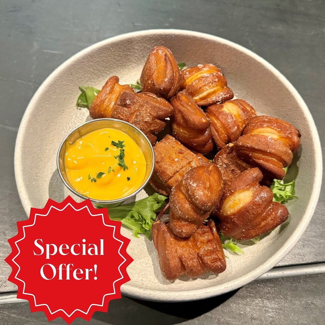 We&rsquo;re turning 2️⃣&hellip; 🥳 Celebrate with us this Friday from 4PM-11PM with $2 Pretzel Bite appetizers. Bring your friends and start the St. Patrick&rsquo;s weekend off right!

#birthdayparty #special #offer #friday #letsgo